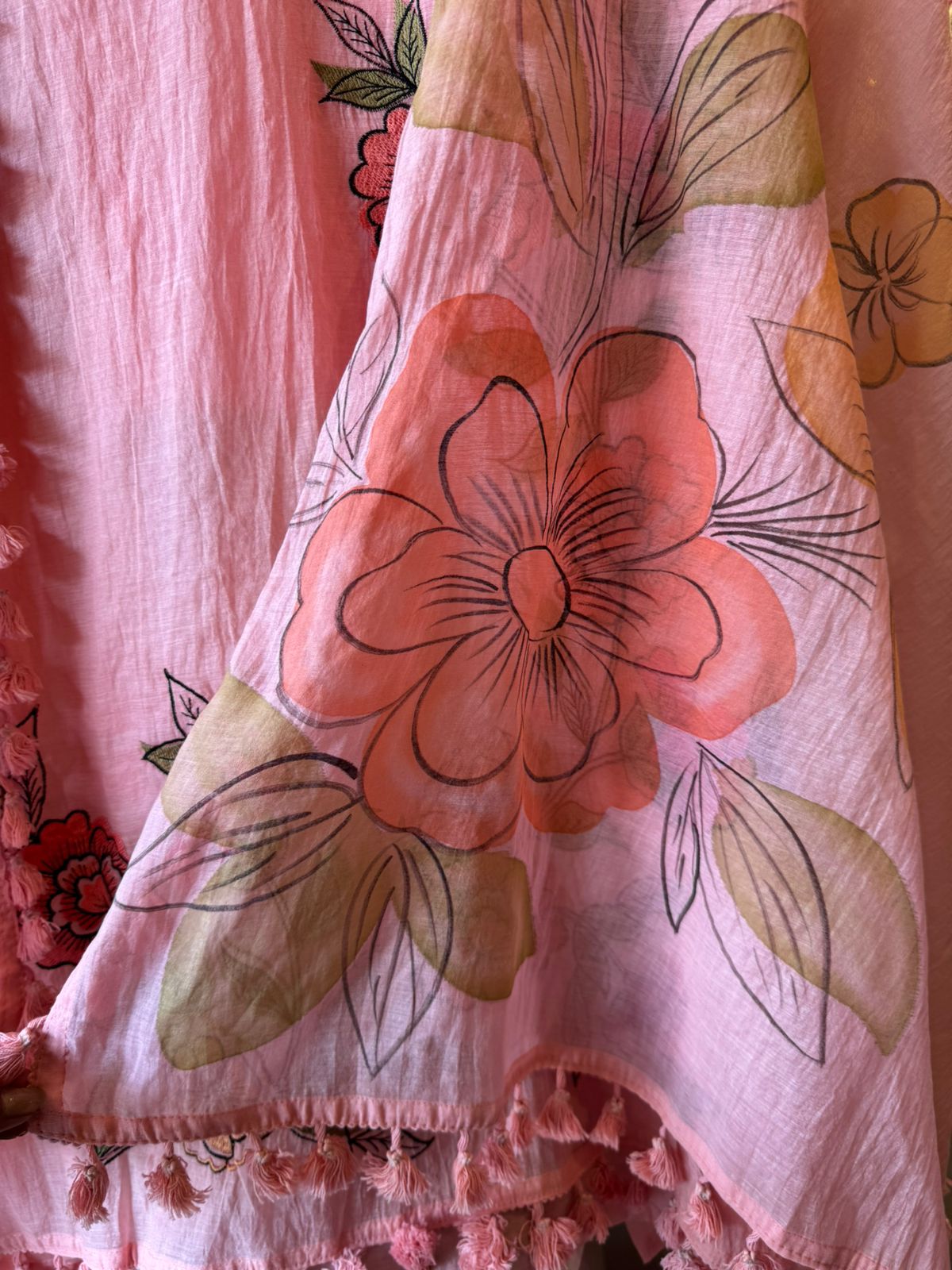 Soft pure Mul cotton unstitched suit