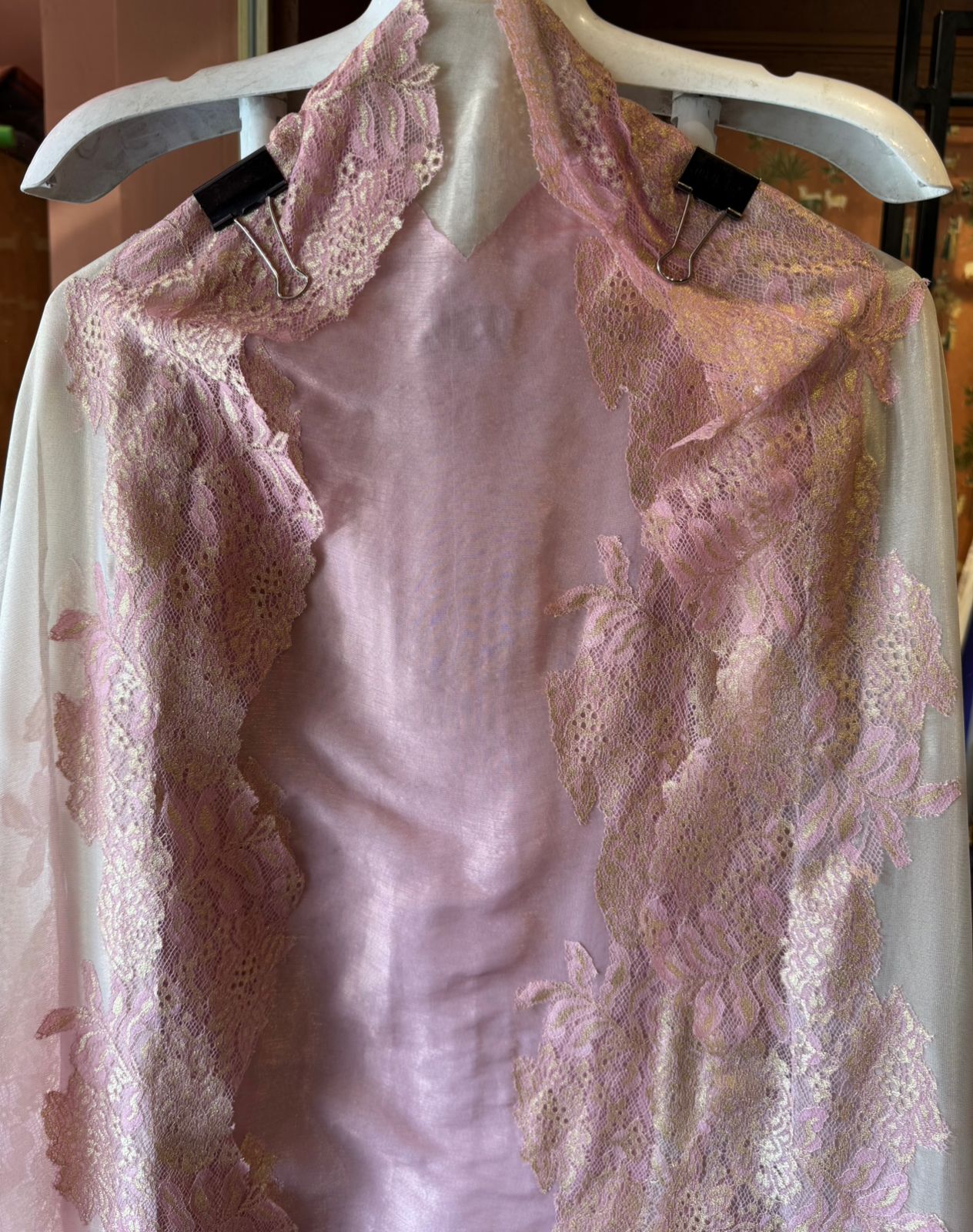 Luxury pure tissue silk unstitched suit