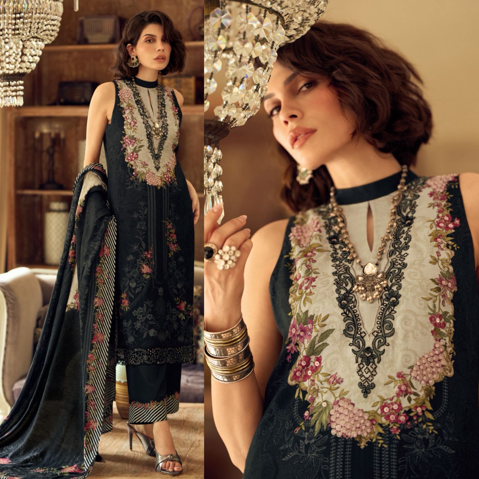 PAKISTANI UNSTITCHED SUIT