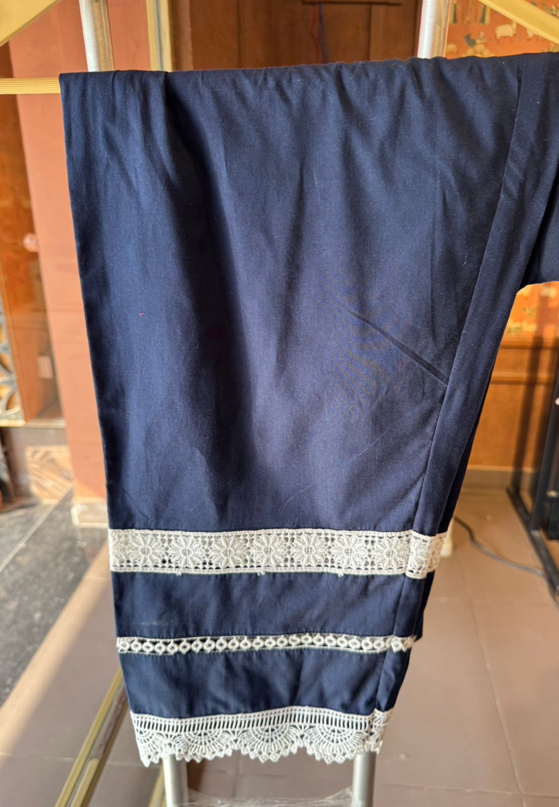 Three piece Stitched pure cotton Set