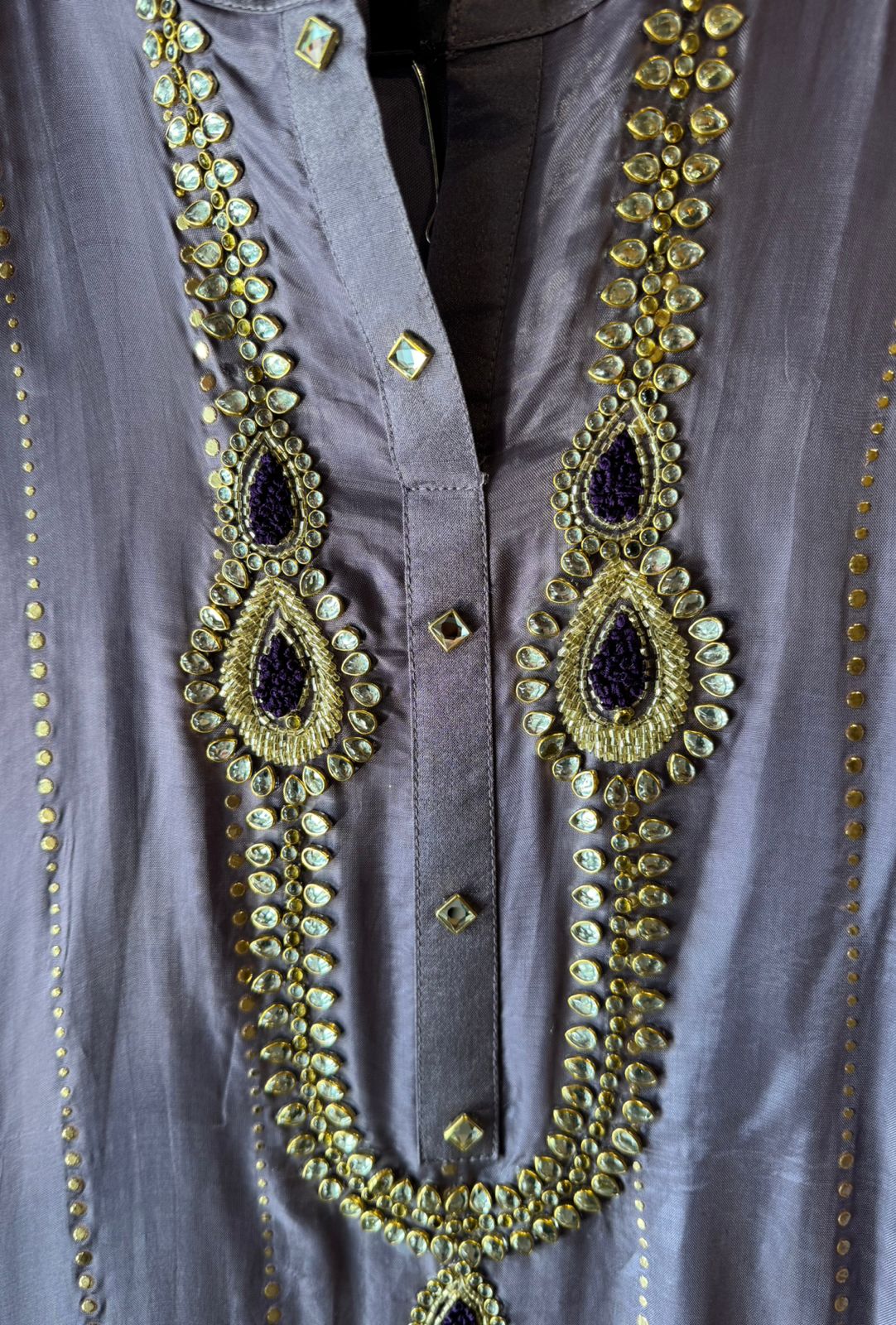 Russian silk Unstitched Shirt