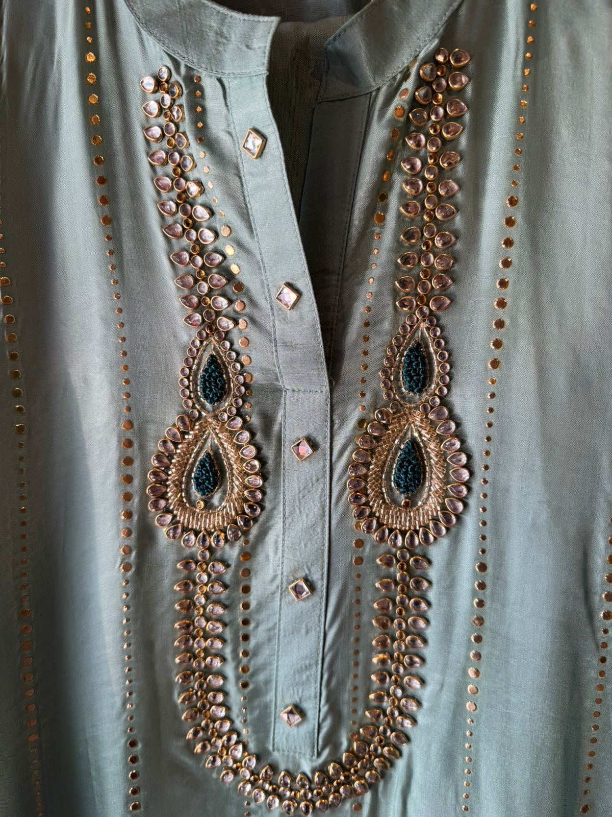 Russian silk Unstitched Shirt