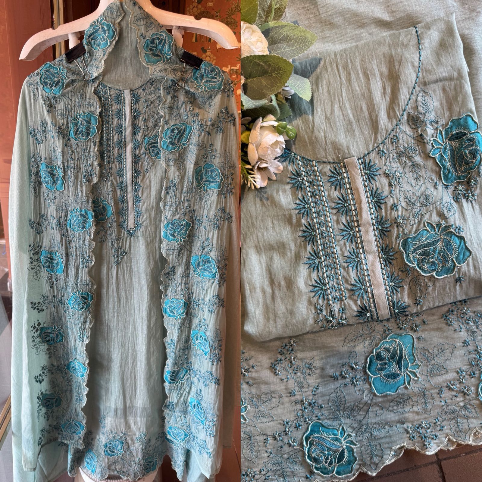 Premium Mul cotton Unstitched suit