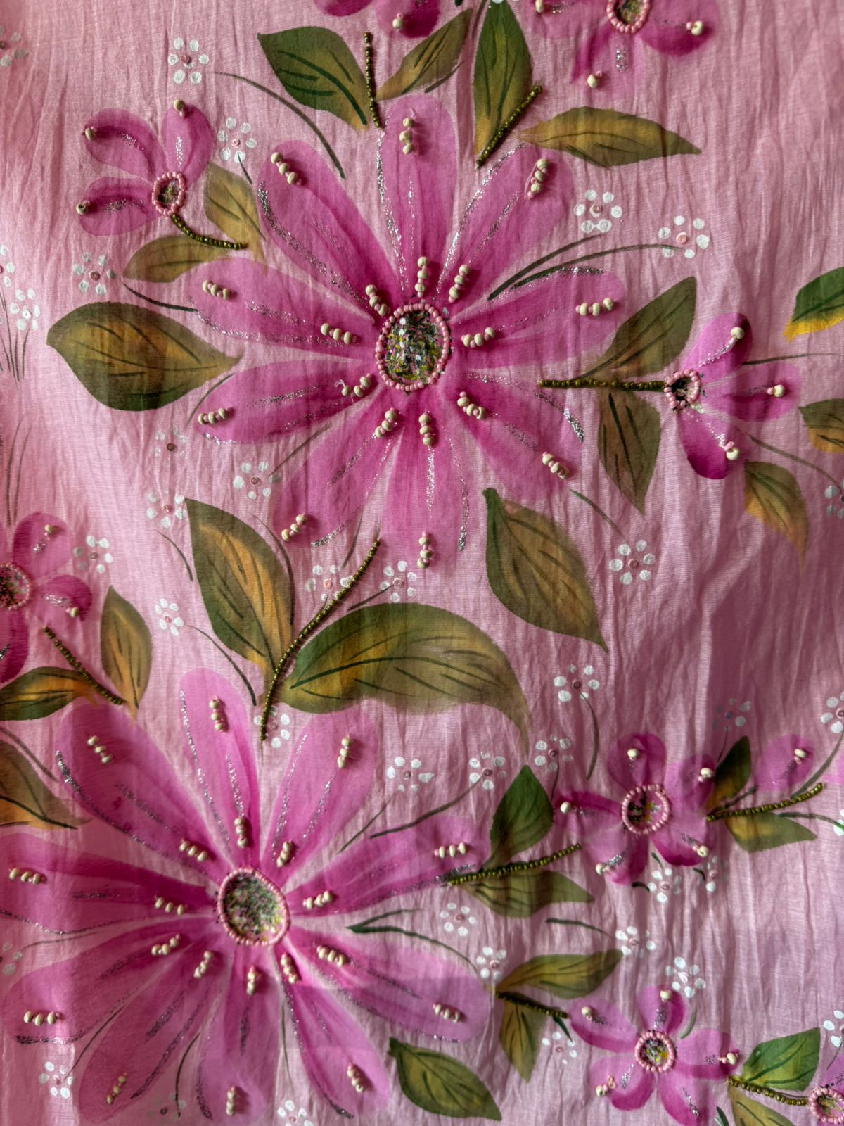 Lightweight Mul chanderi Unstitched suit