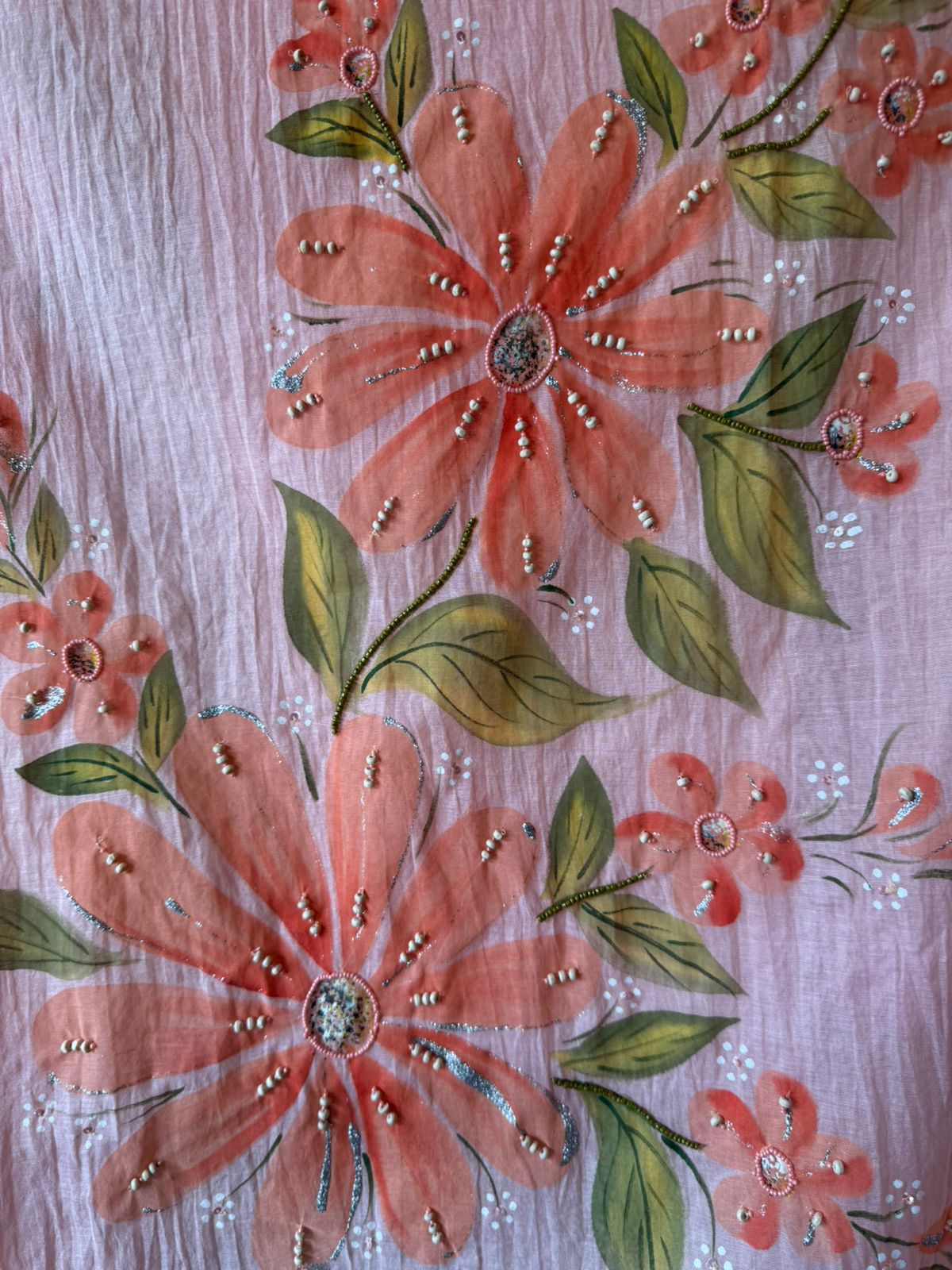 Lightweight Mul chanderi Unstitched suit