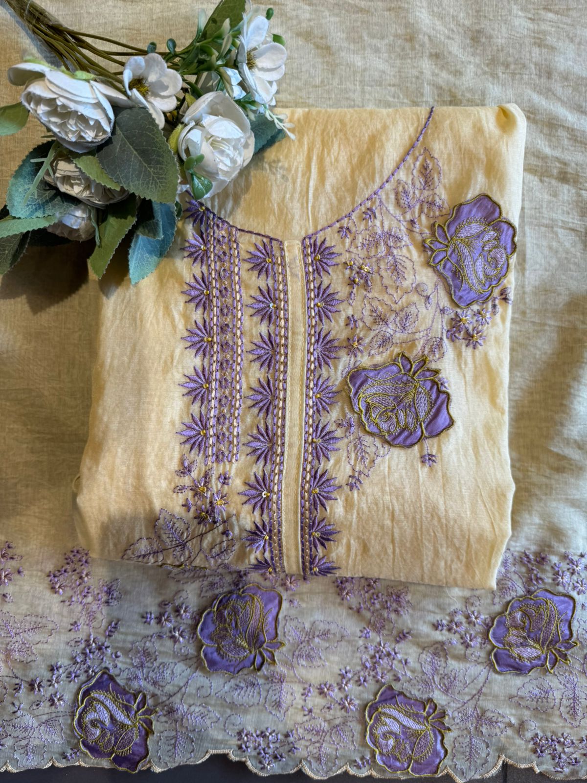 Premium Mul cotton Unstitched suit