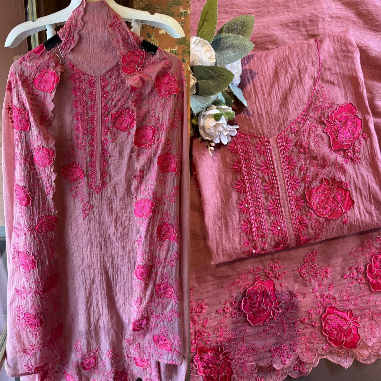 Premium Mul cotton Unstitched suit