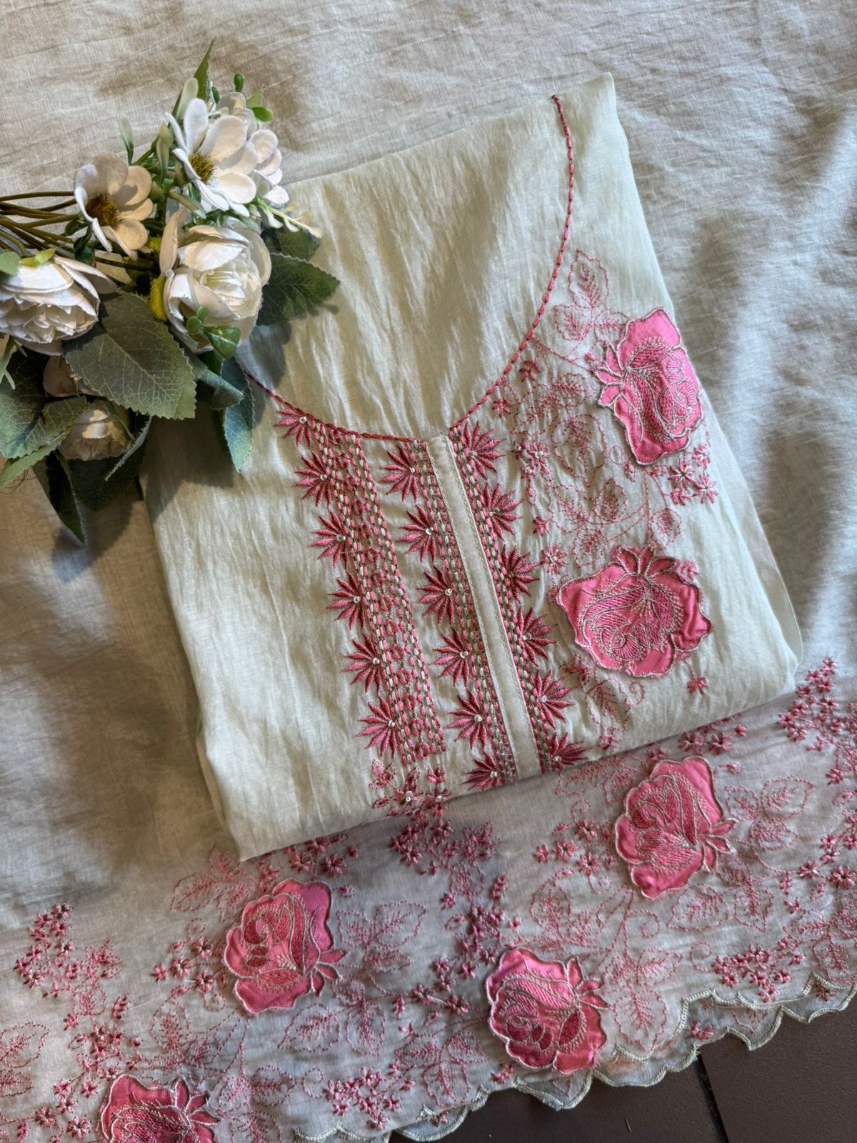 Premium Mul cotton Unstitched suit