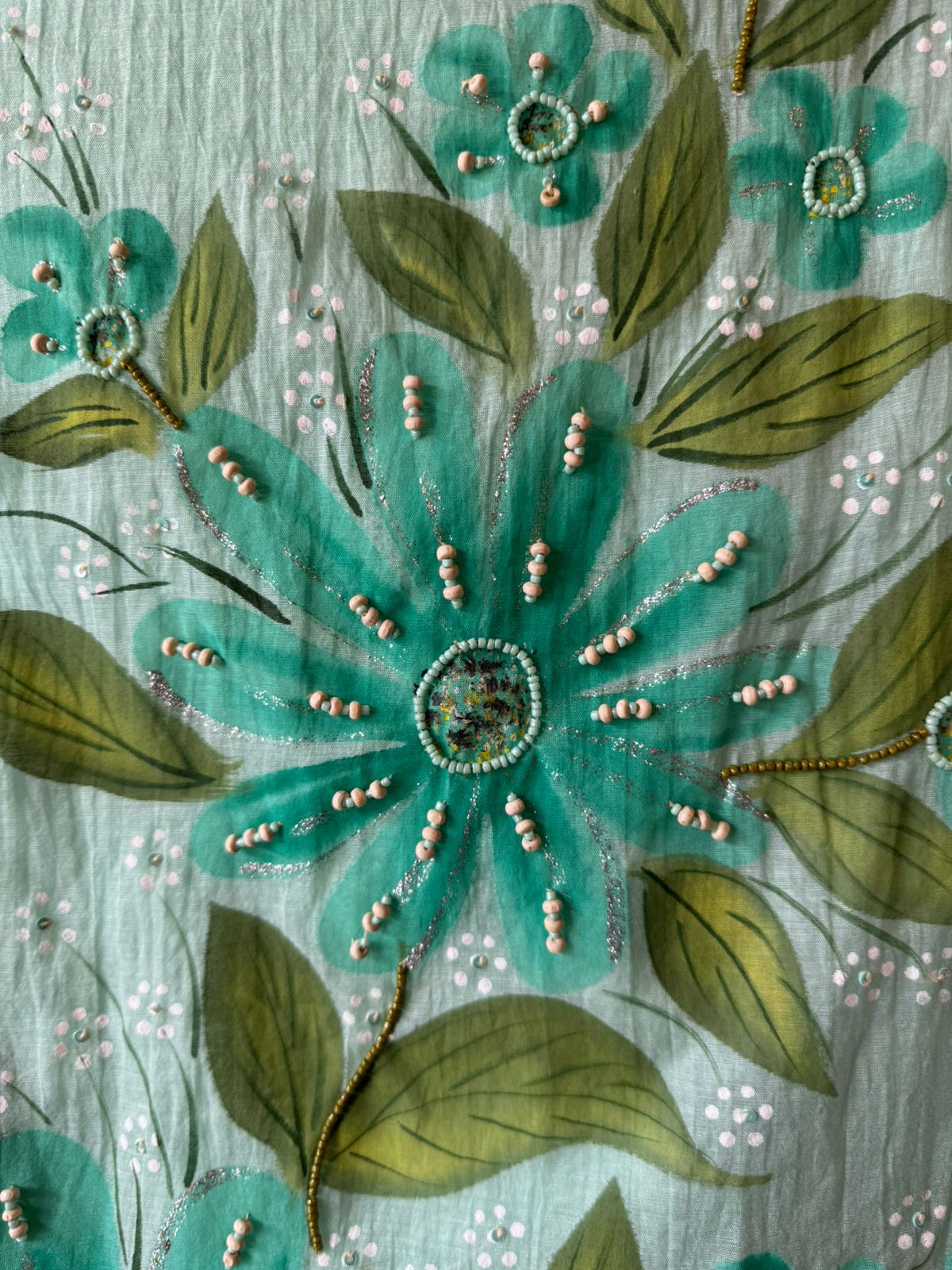 Lightweight Mul chanderi Unstitched suit