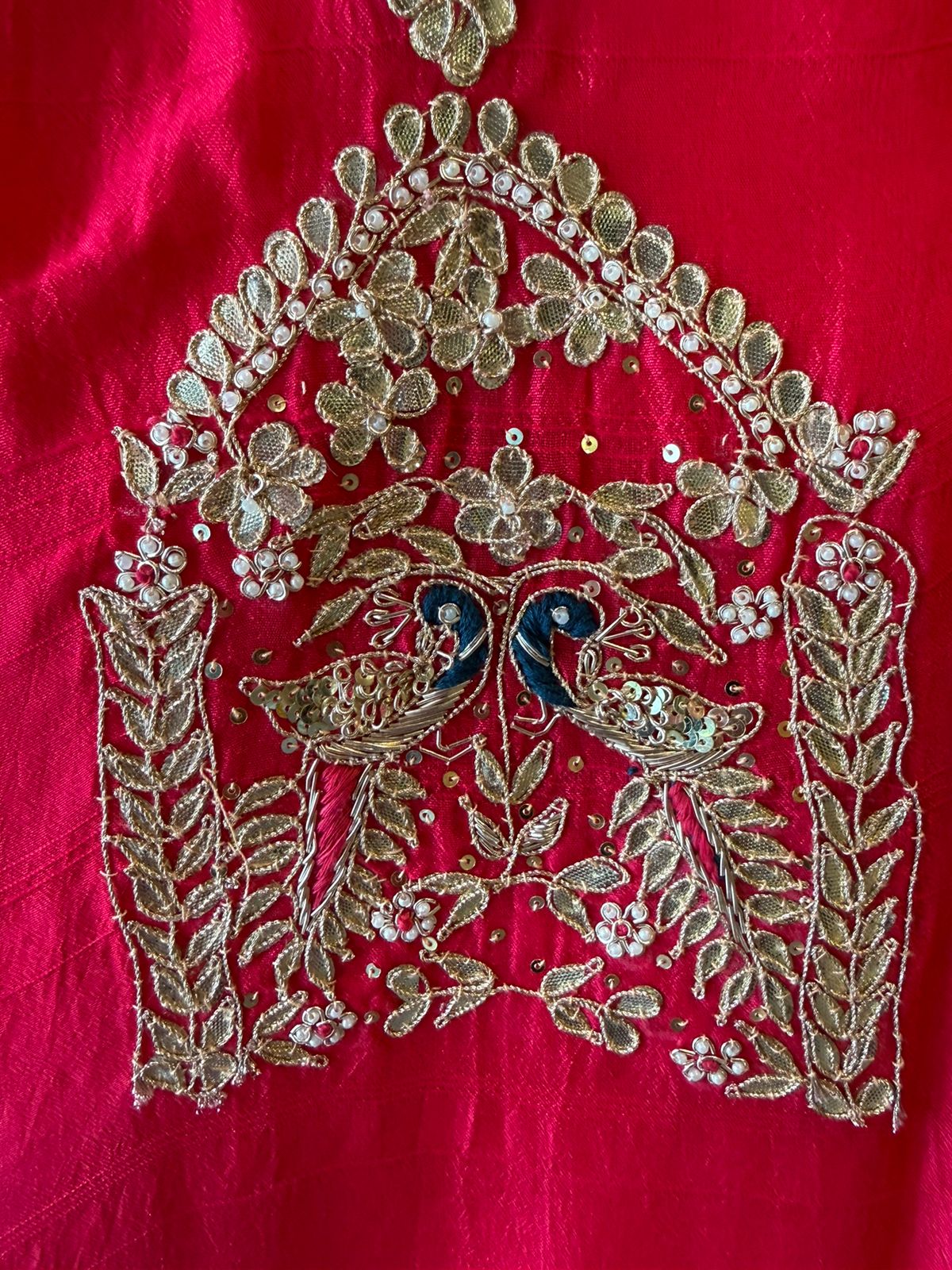 Royal Silk Embroidered Suit