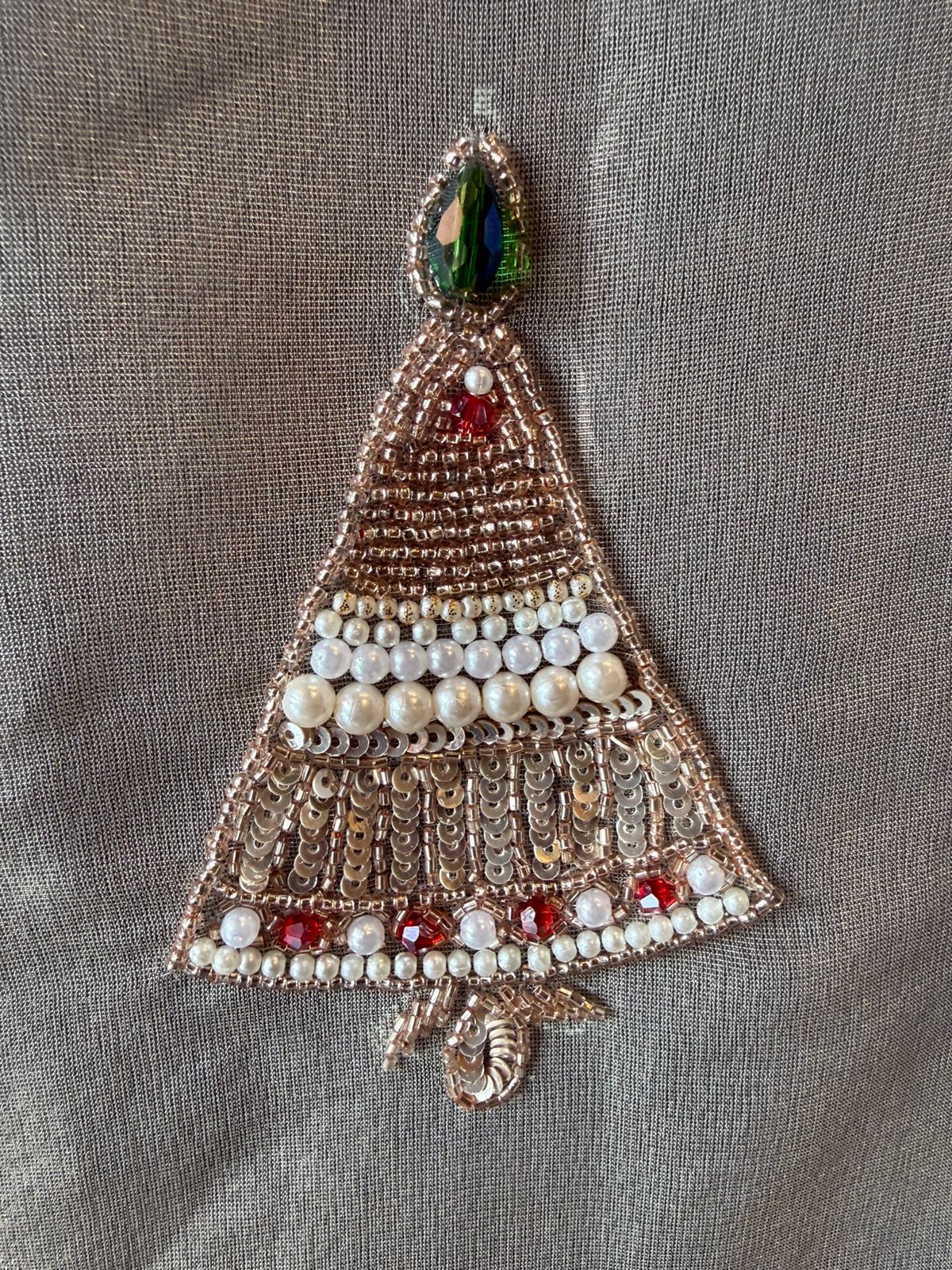 Pearl & Jewel Embellished Luxury Suit