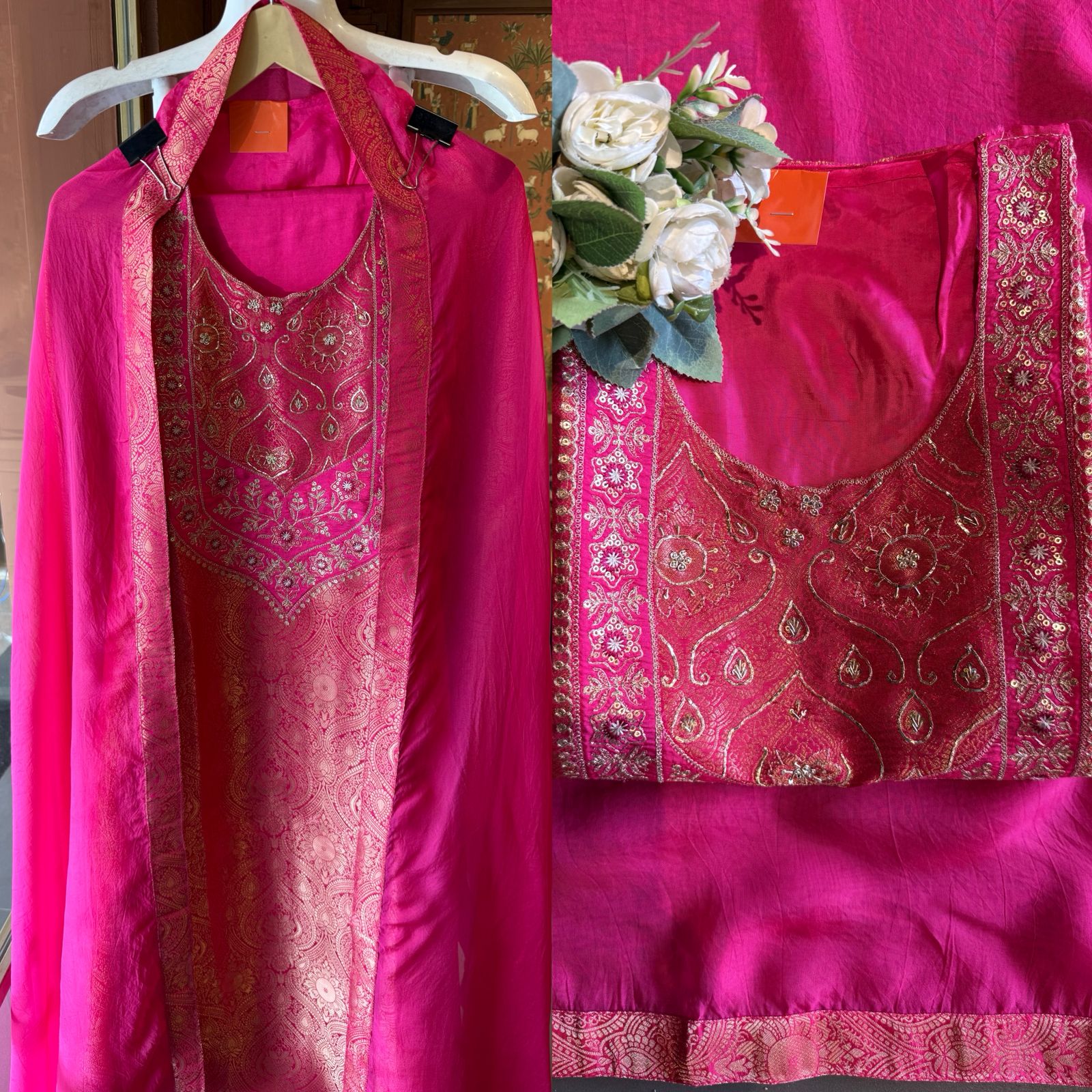 Royal Banarasi Silk Suit Set