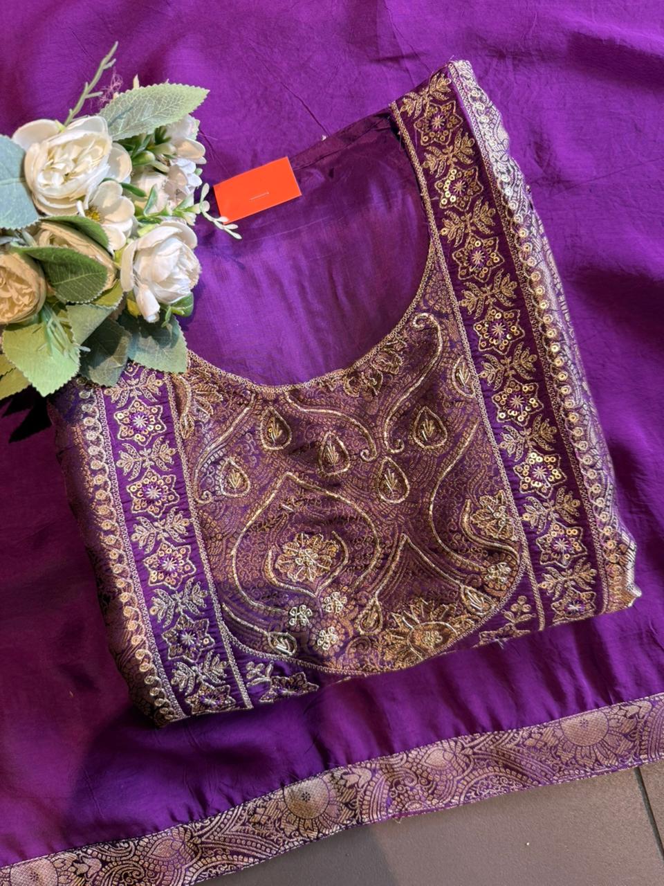 Royal Banarasi Silk Suit Set
