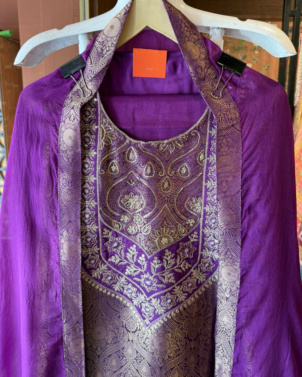 Royal Banarasi Silk Suit Set