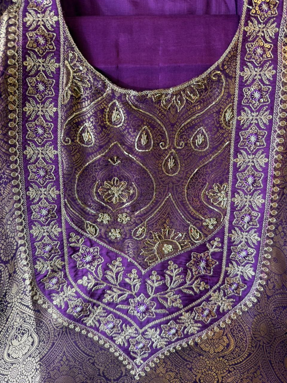 Royal Banarasi Silk Suit Set
