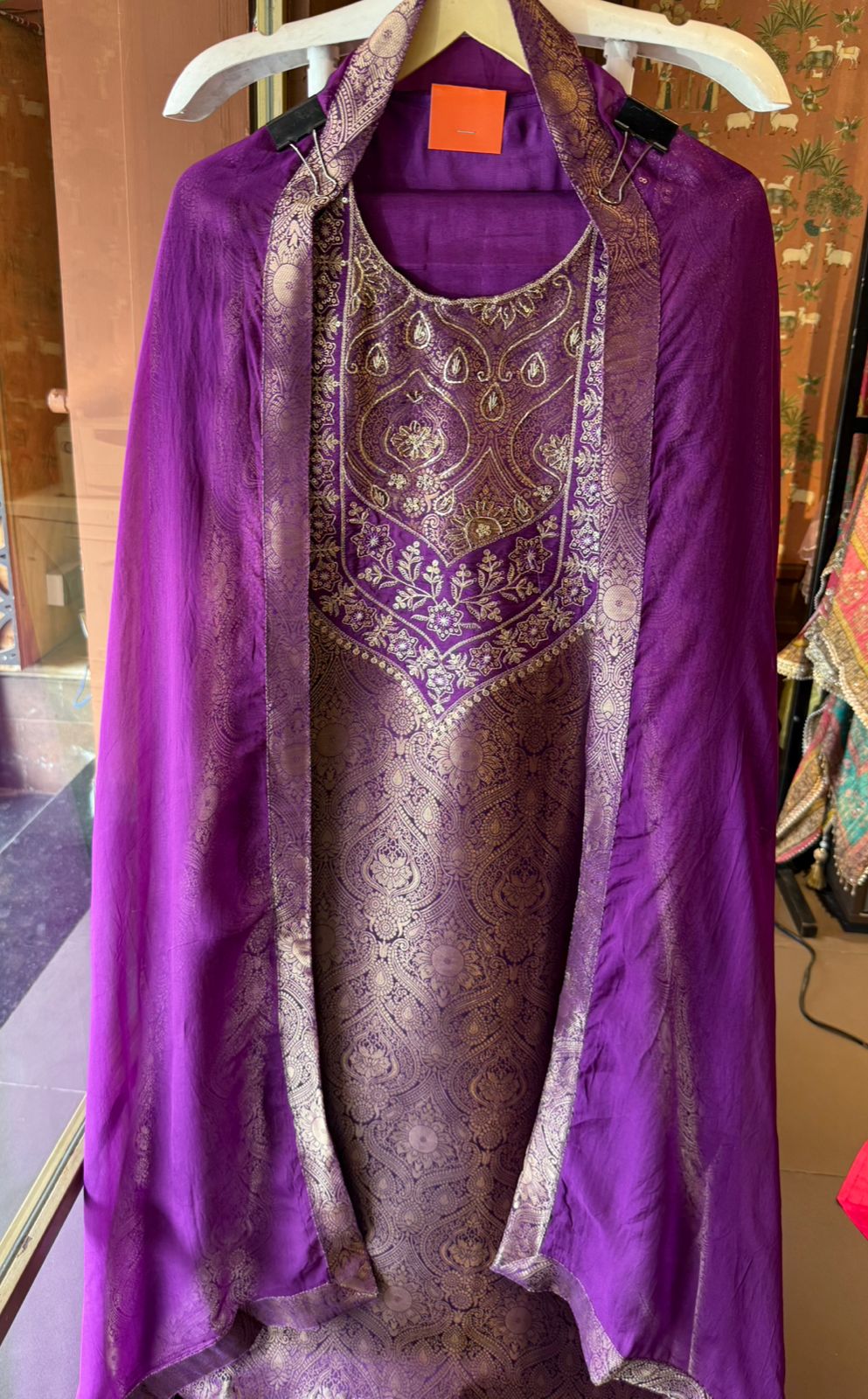 Royal Banarasi Silk Suit Set