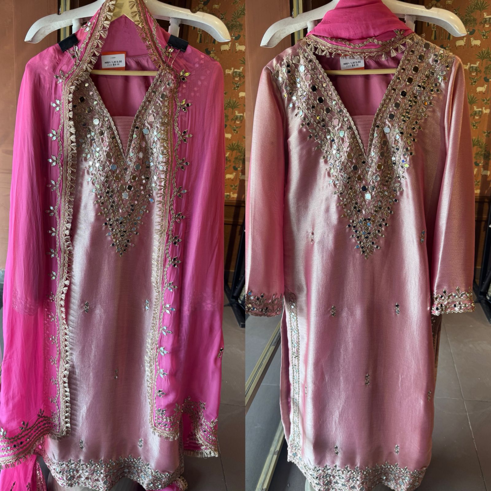 Giraffe tissue long side slip set