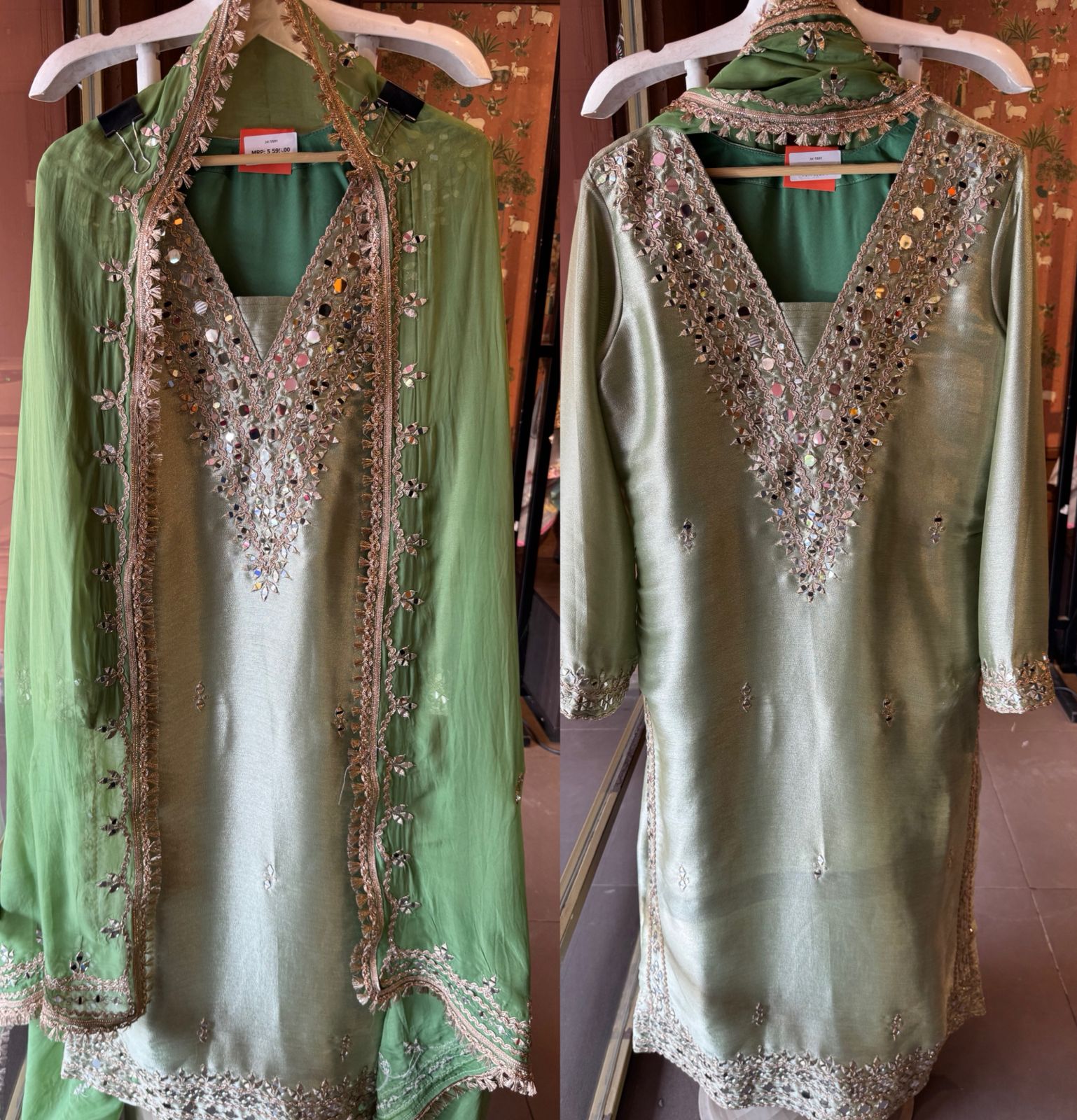 Giraffe tissue long side slip set