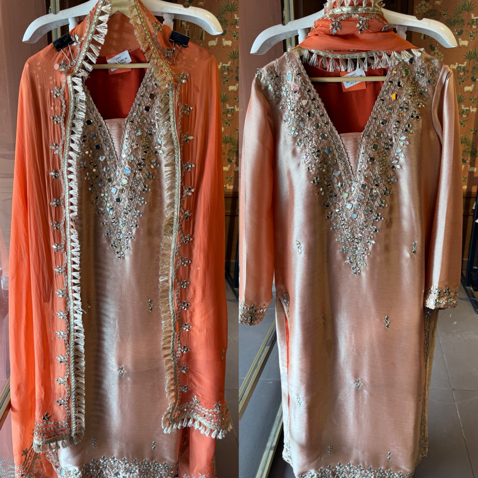 Giraffe tissue long side slip set