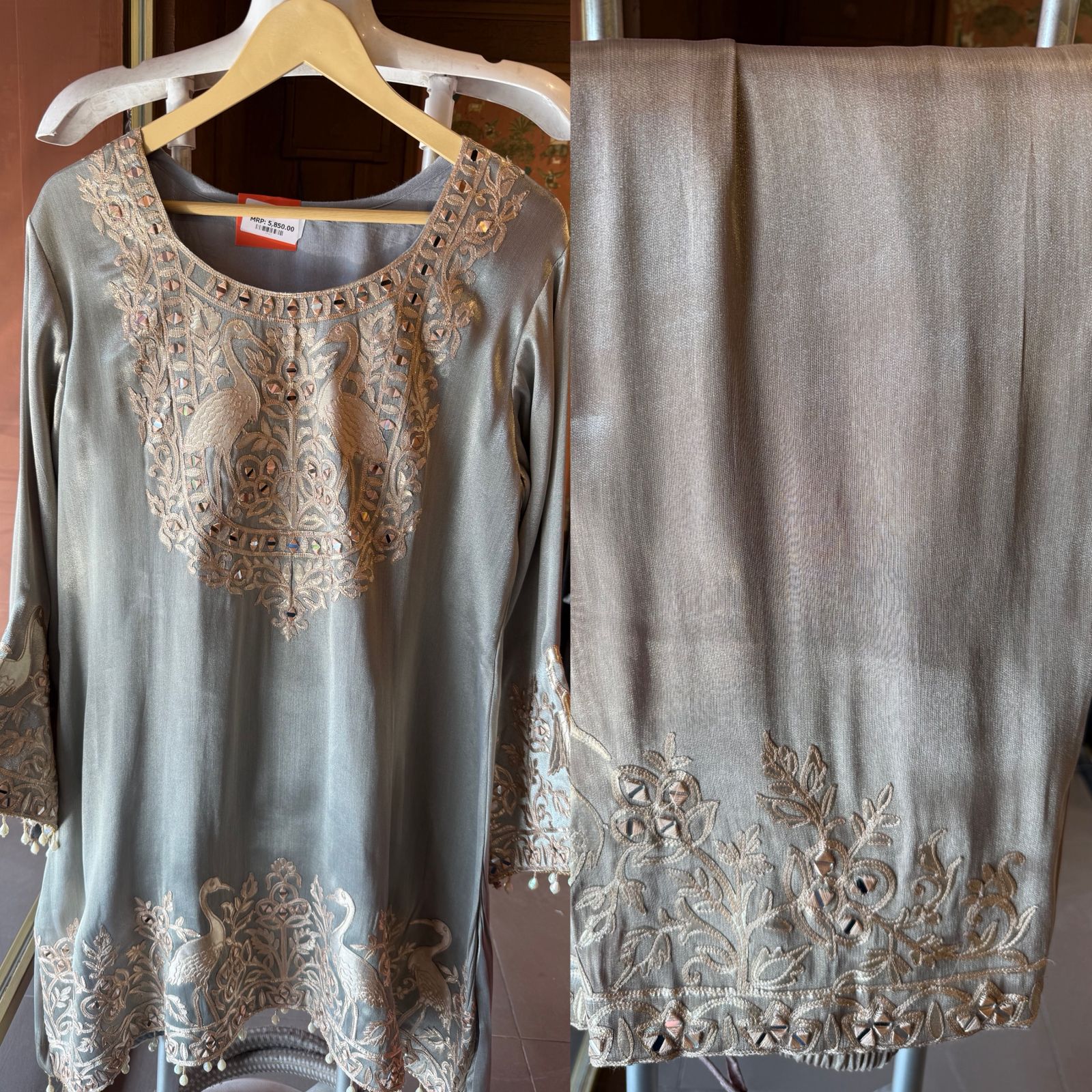 Embroidered Coord Set