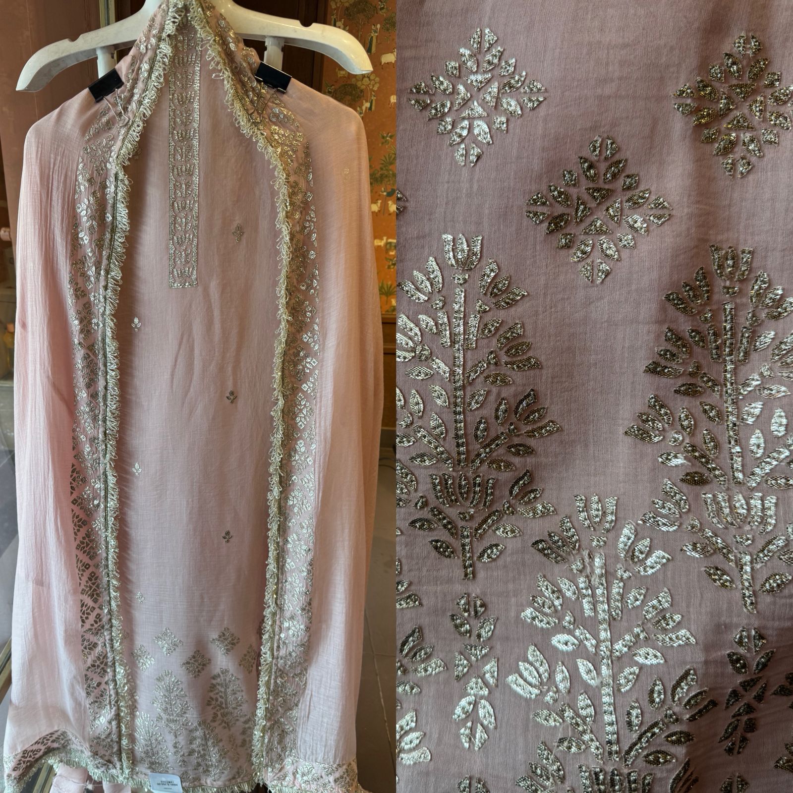 Soft Pastel Unstitched Suit