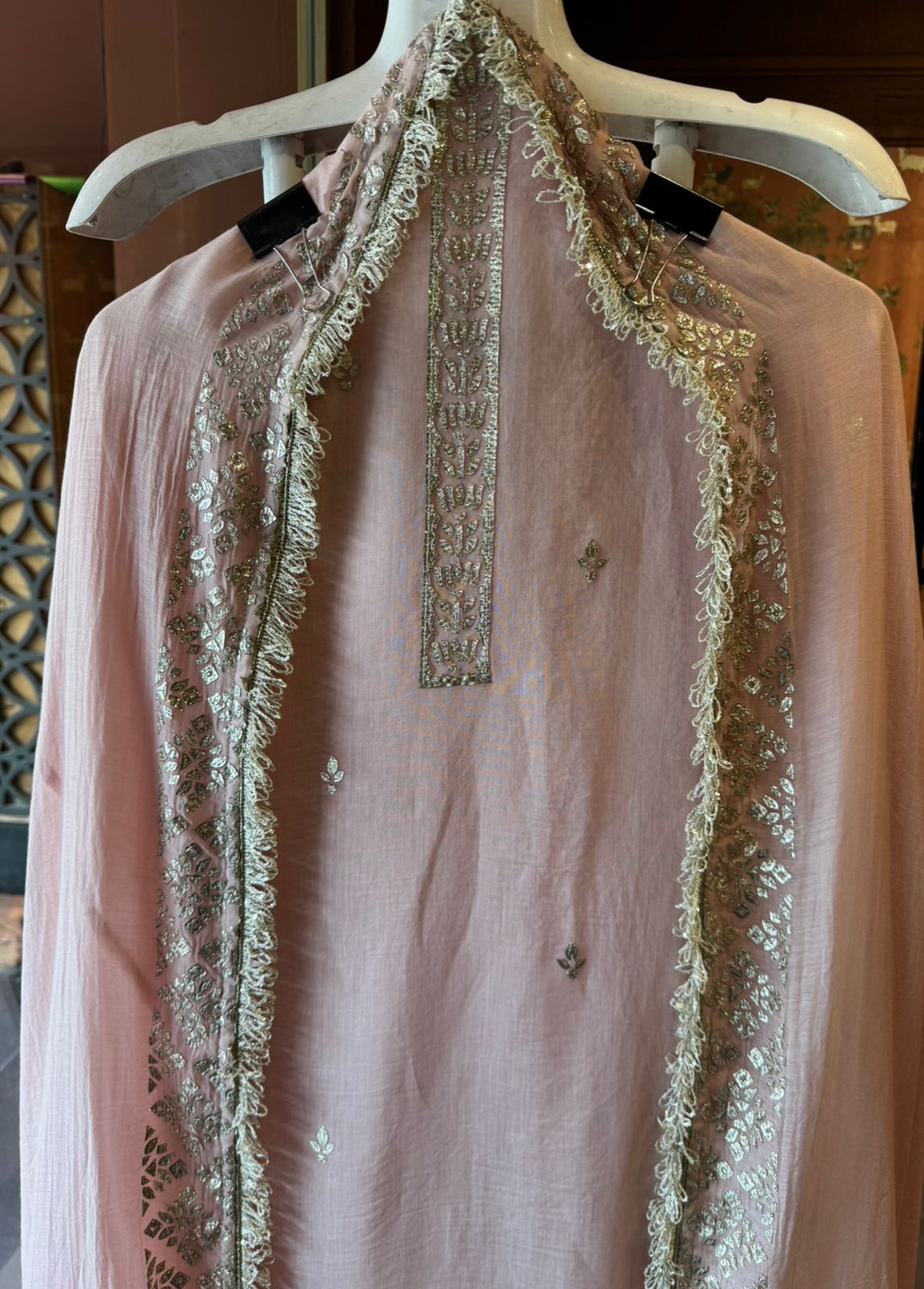 Soft Pastel Unstitched Suit