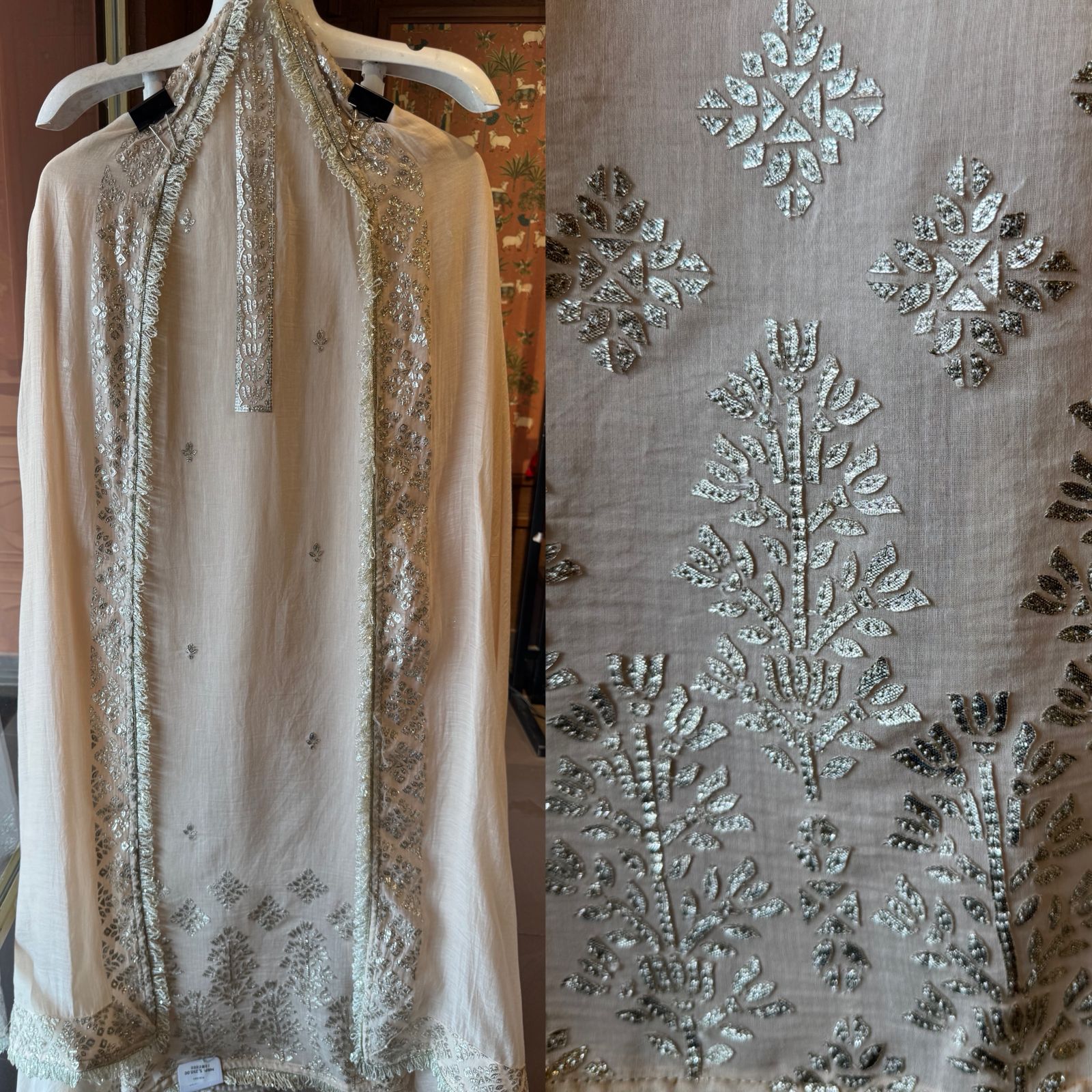 Soft Pastel Unstitched Suit