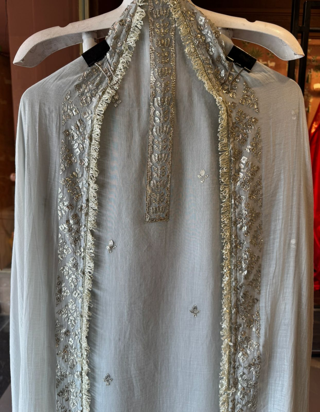 Soft Pastel Unstitched Suit