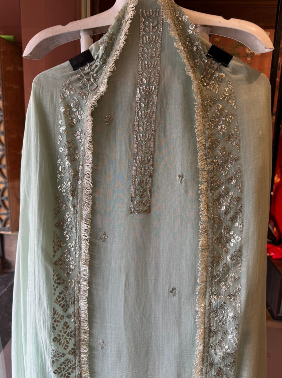 Soft Pastel Unstitched Suit