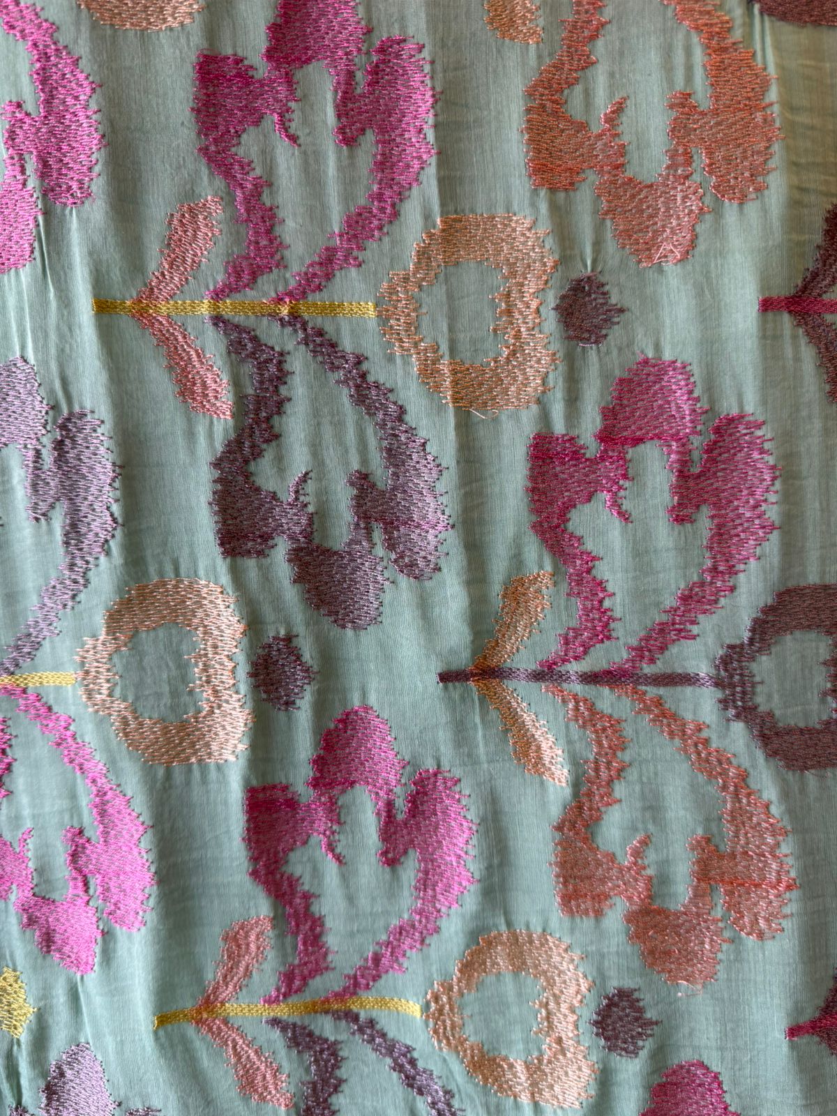 Pastel Mul cotton Unstitched Suit Set