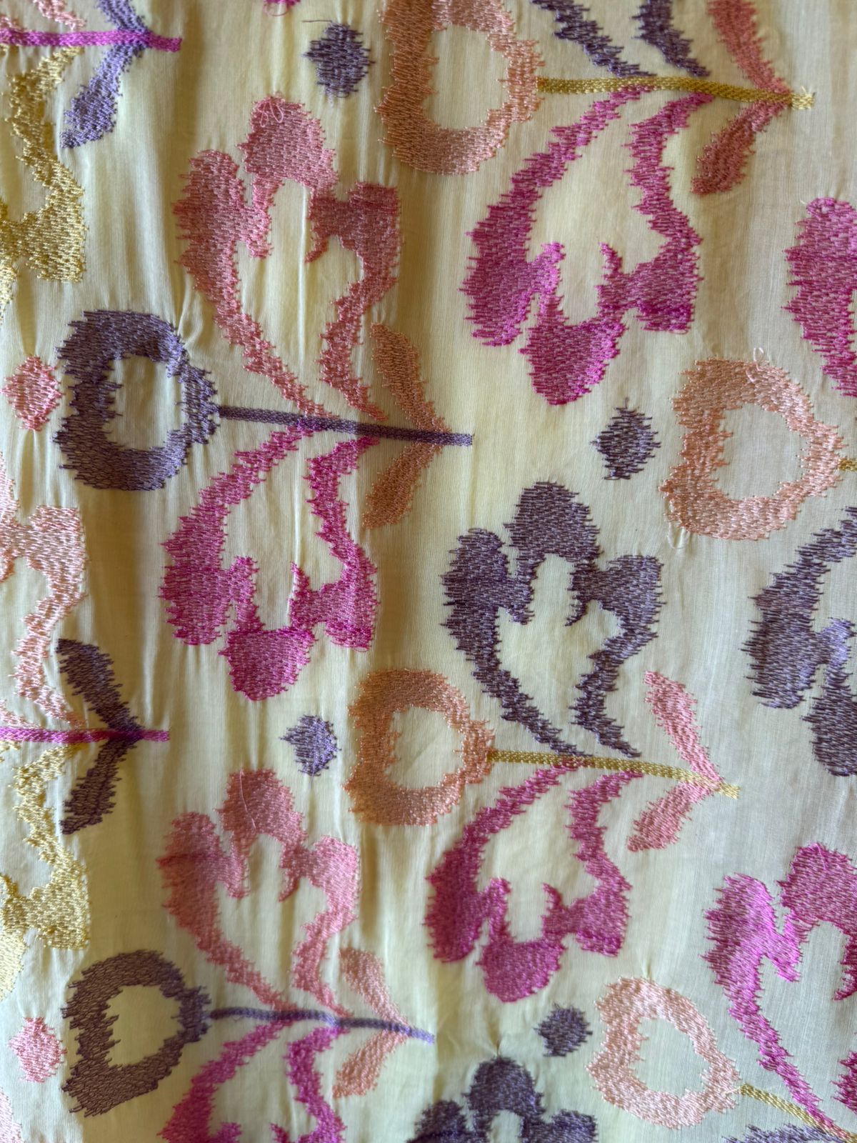 Pastel Mul cotton Unstitched Suit Set