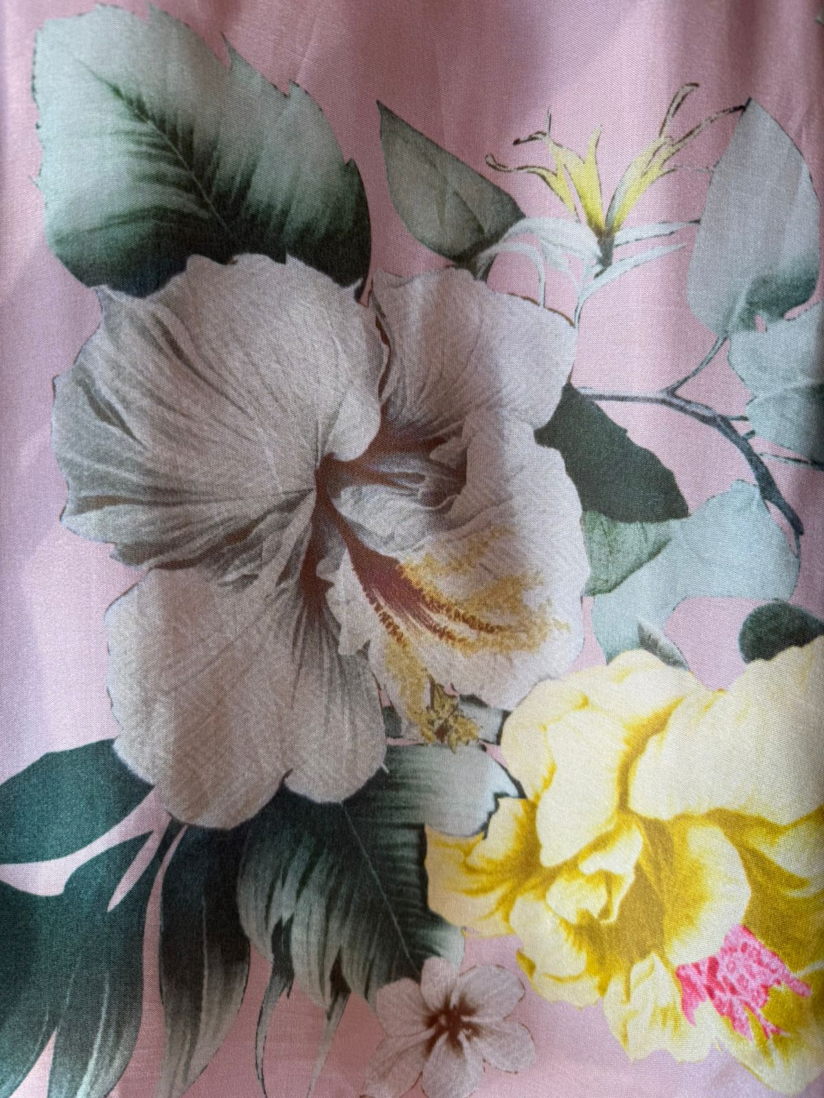 Blush Floral Printed Suit Set