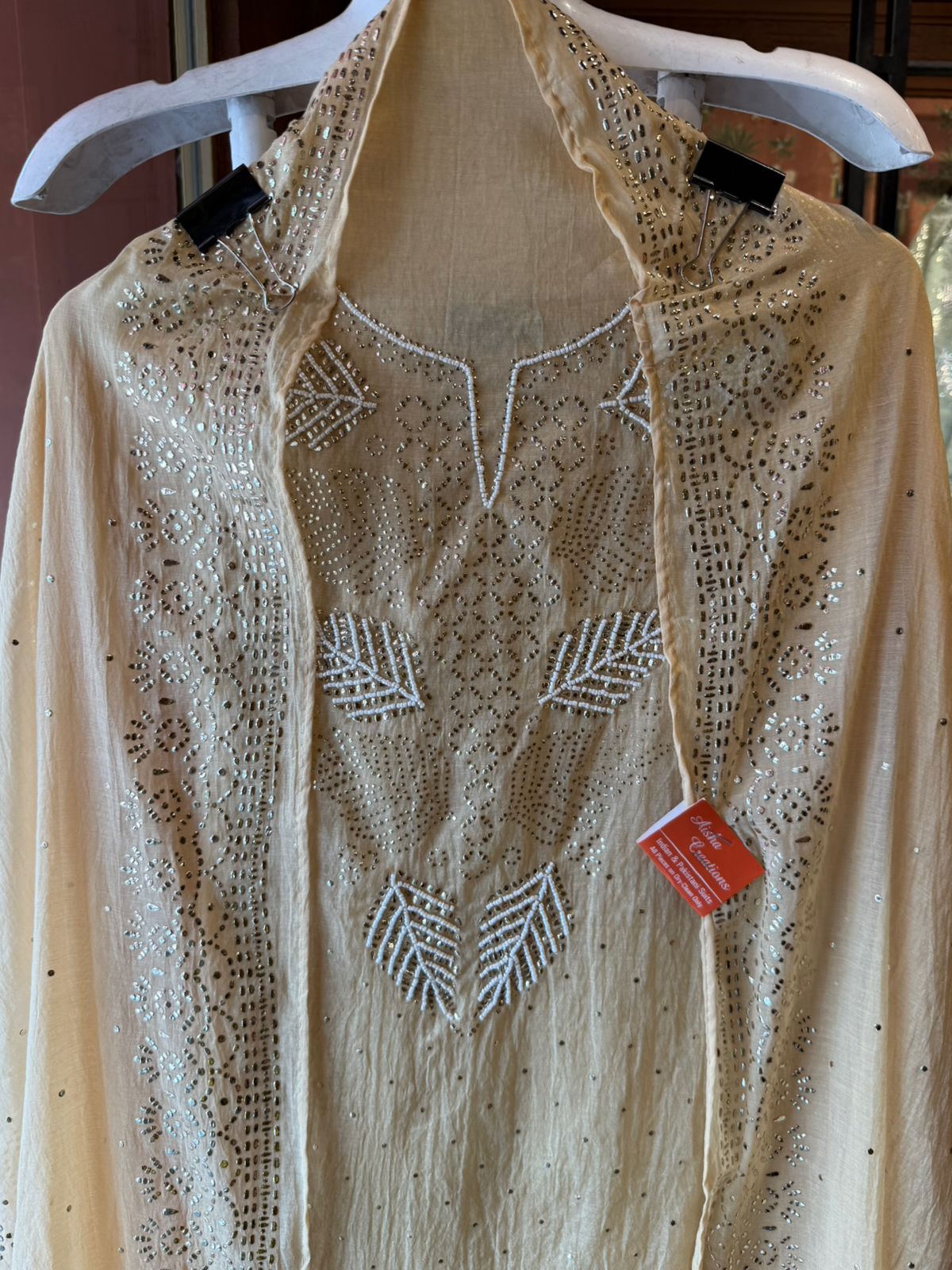 Mul chanderi Unstitched Suits