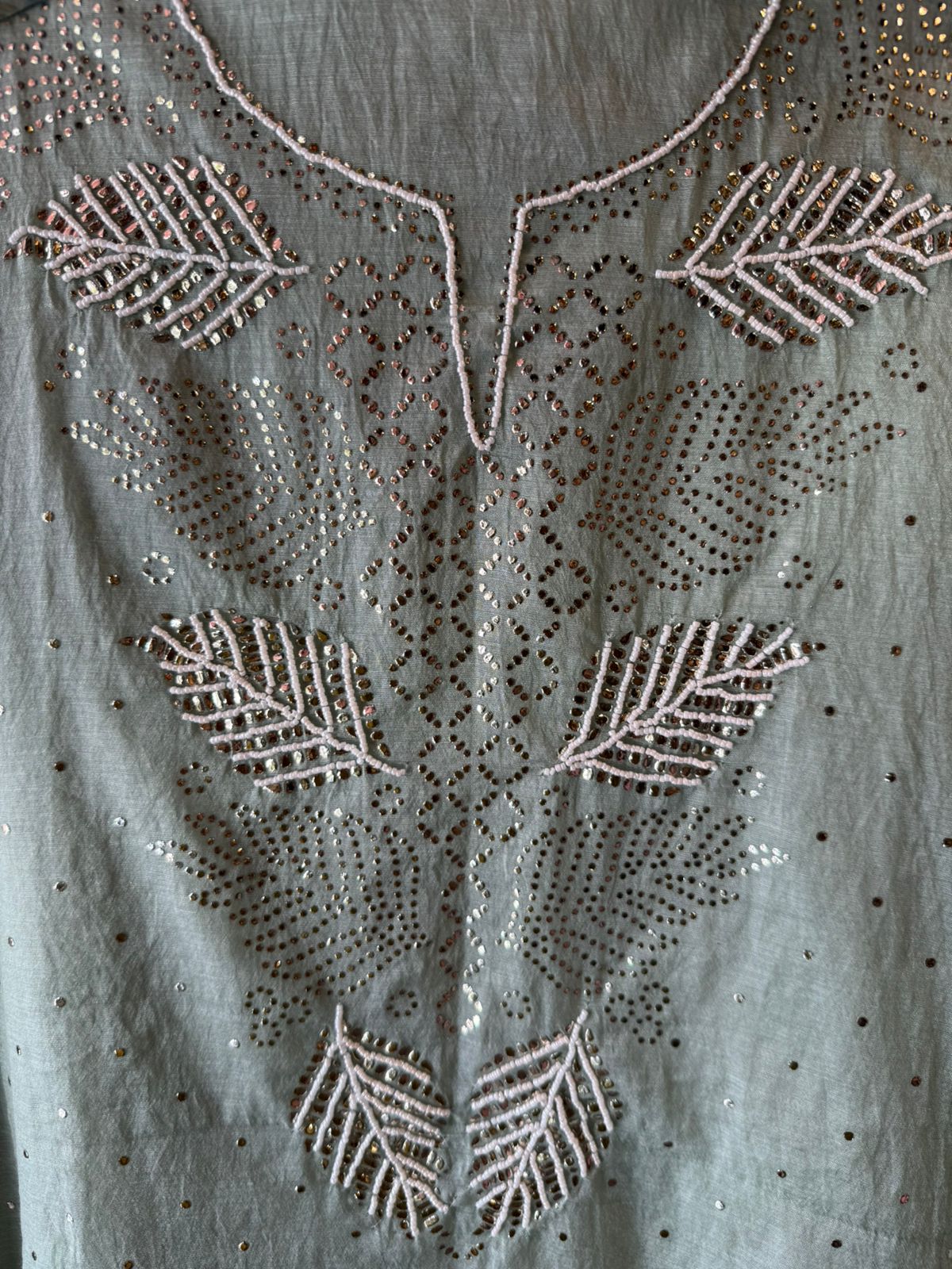 Mul chanderi Unstitched Suits