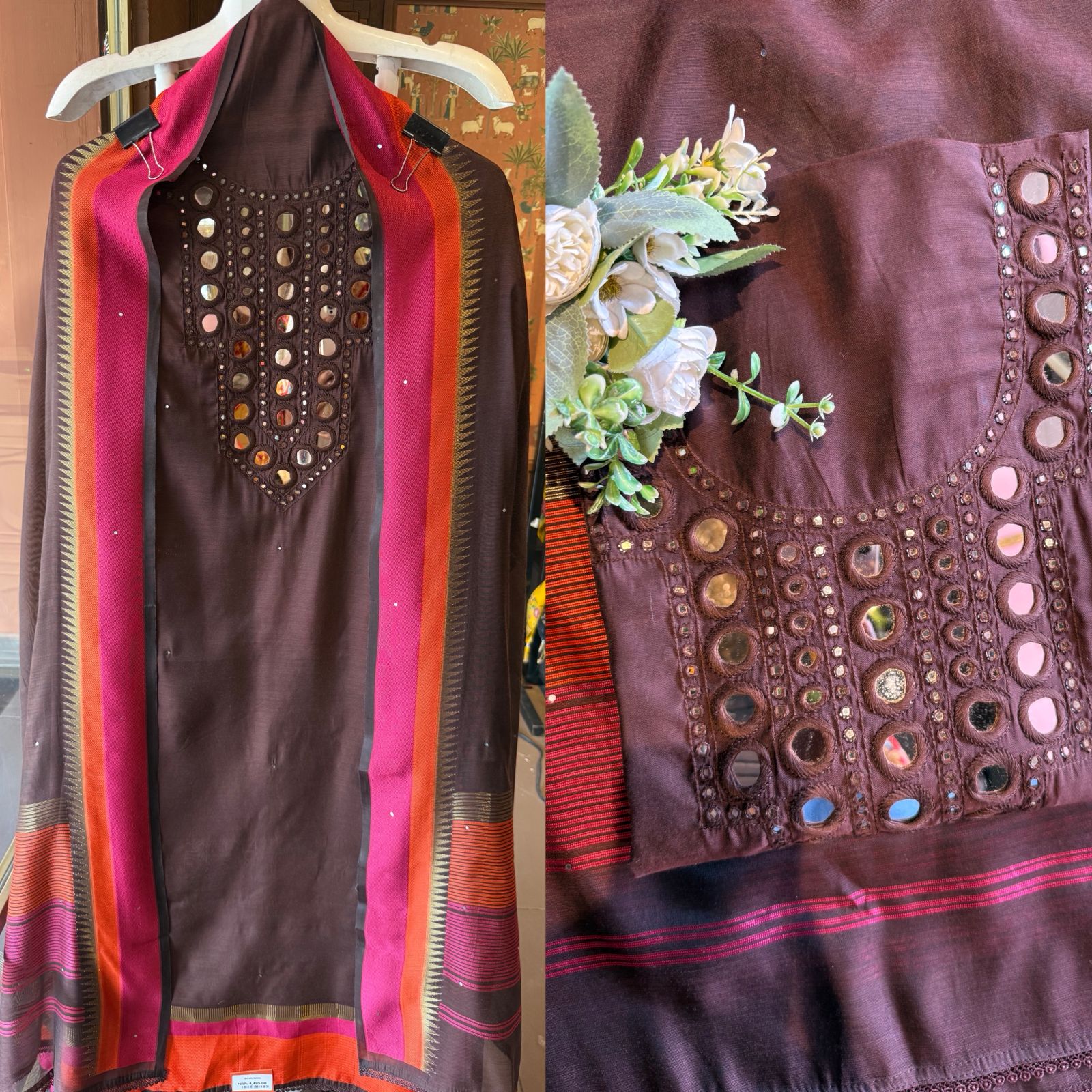 Mirror Work Suit Set