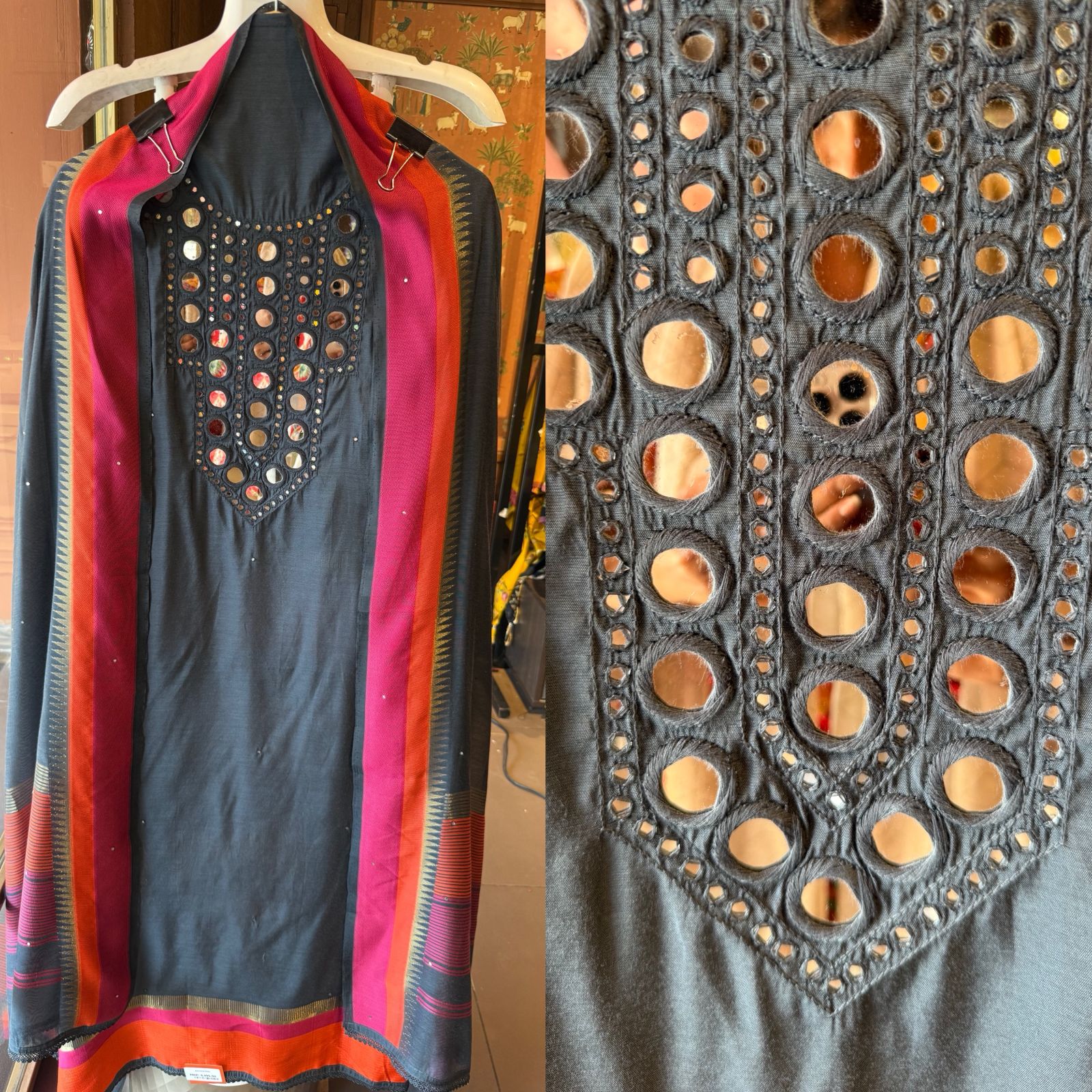 Mirror Work Suit Set