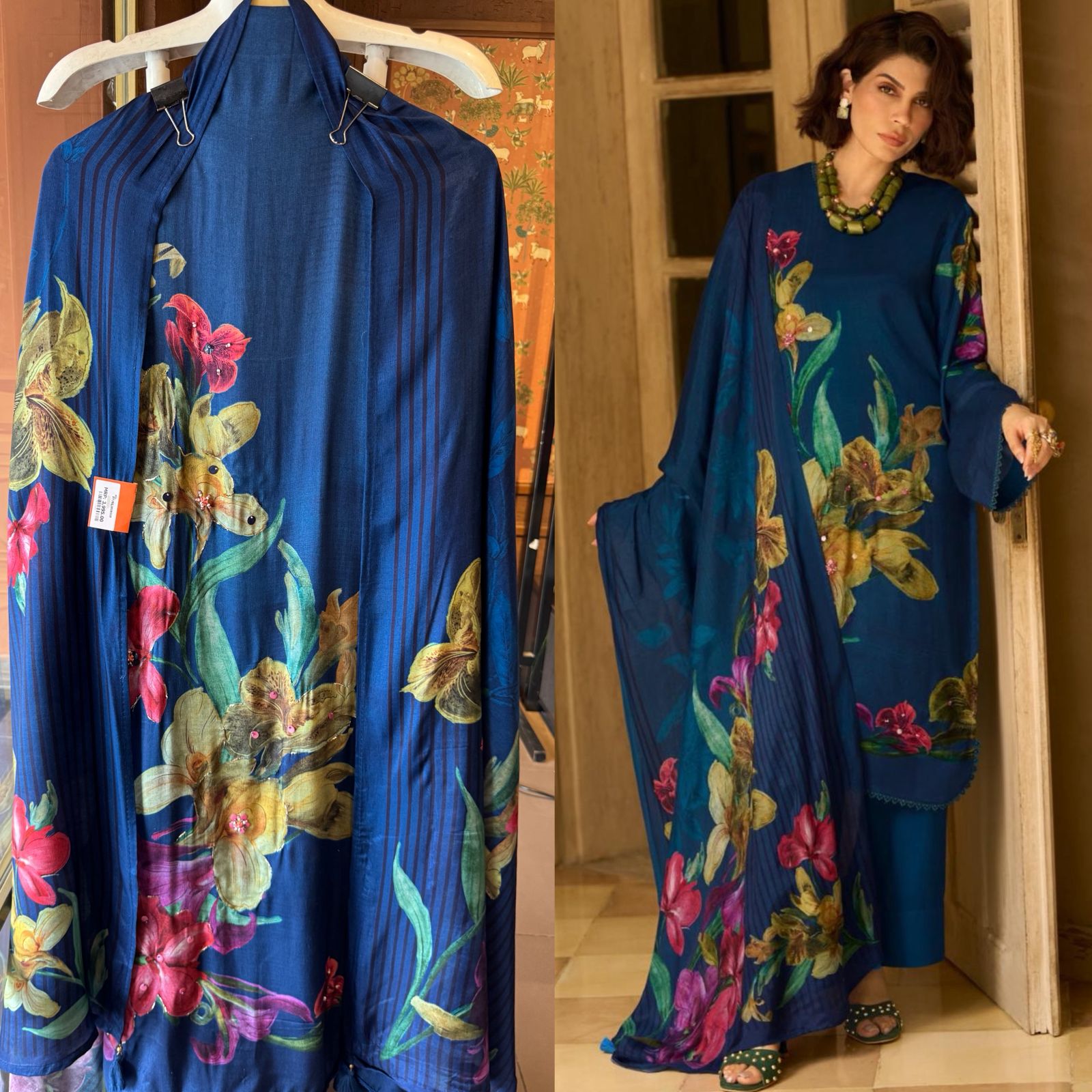 Floral Digital Printed Suit