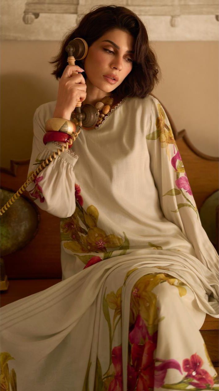 Floral Digital Printed Suit