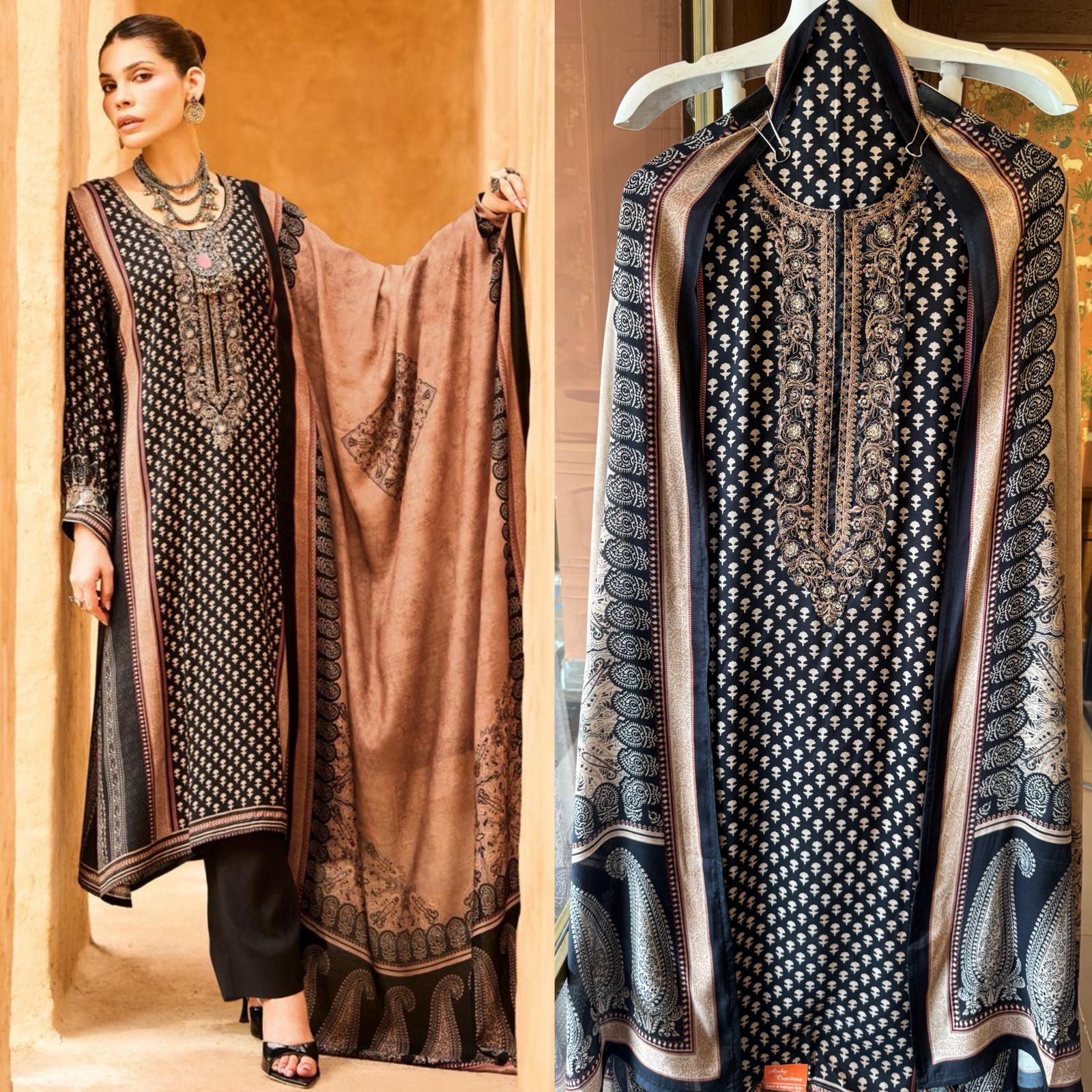 Viscose Muslin digitally printed