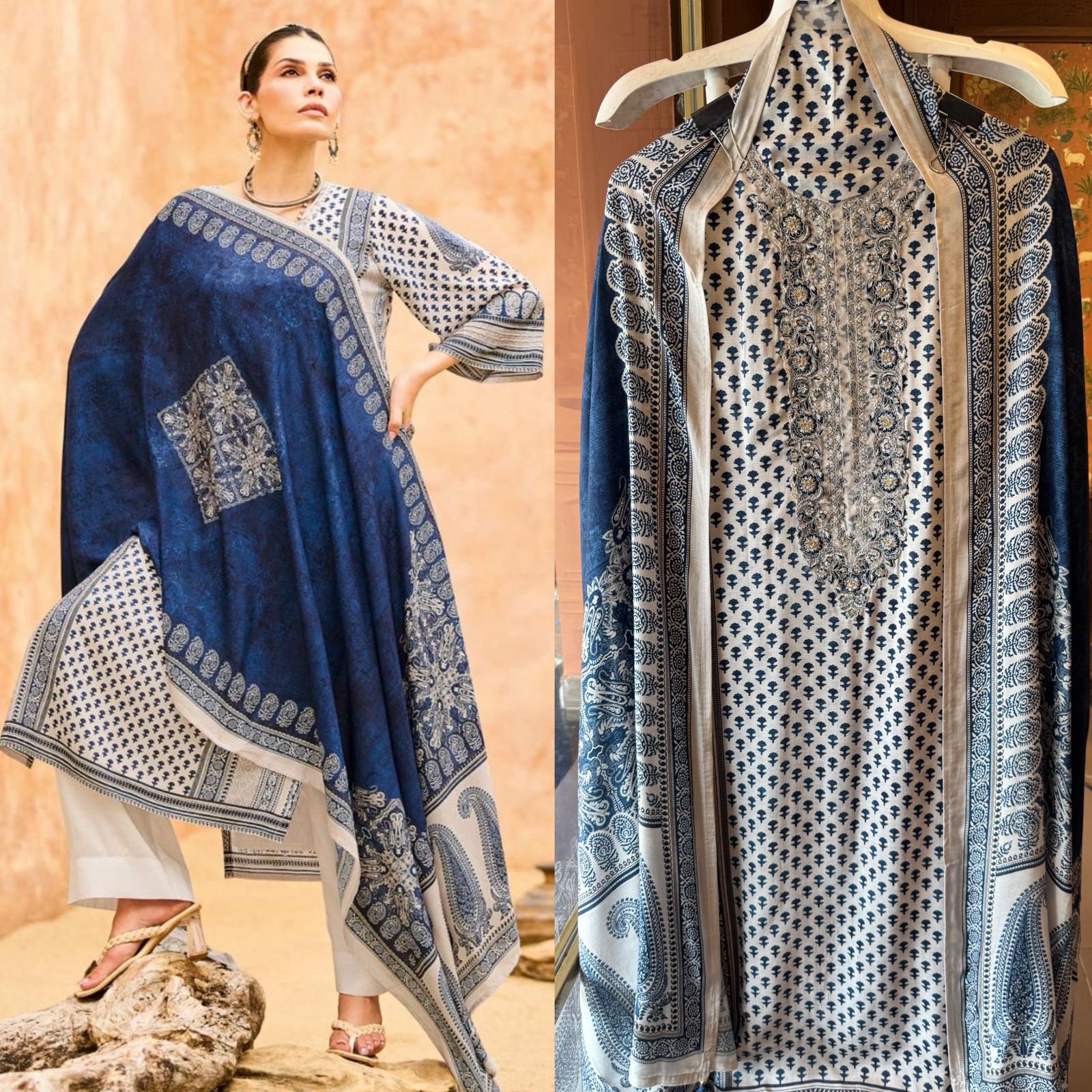 Viscose Muslin digitally printed