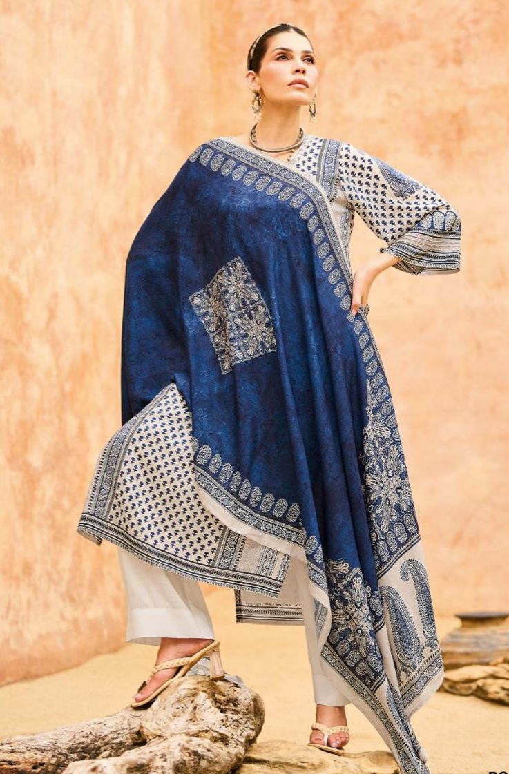 Viscose Muslin digitally printed