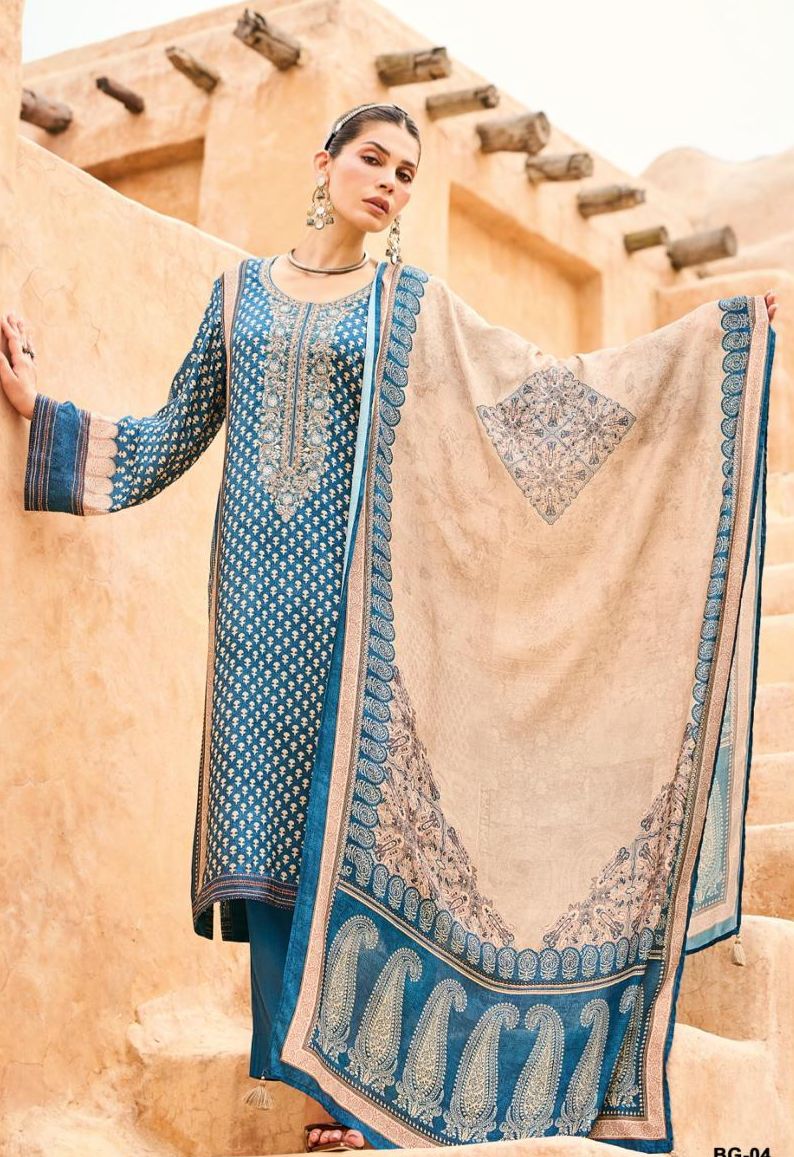 Viscose Muslin digitally printed