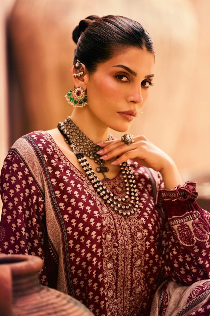 Viscose Muslin digitally printed