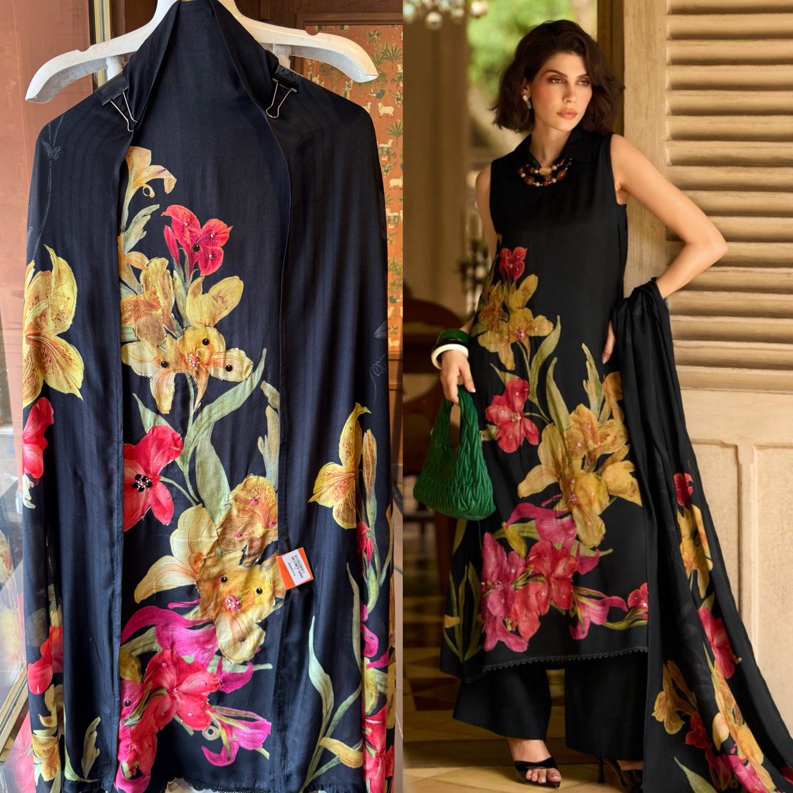 Floral Digital Printed Suit