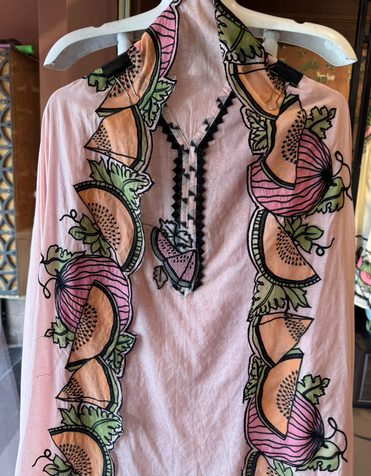 soft and refreshing pastel kurta