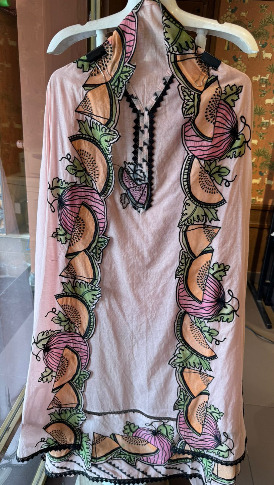 soft and refreshing pastel kurta