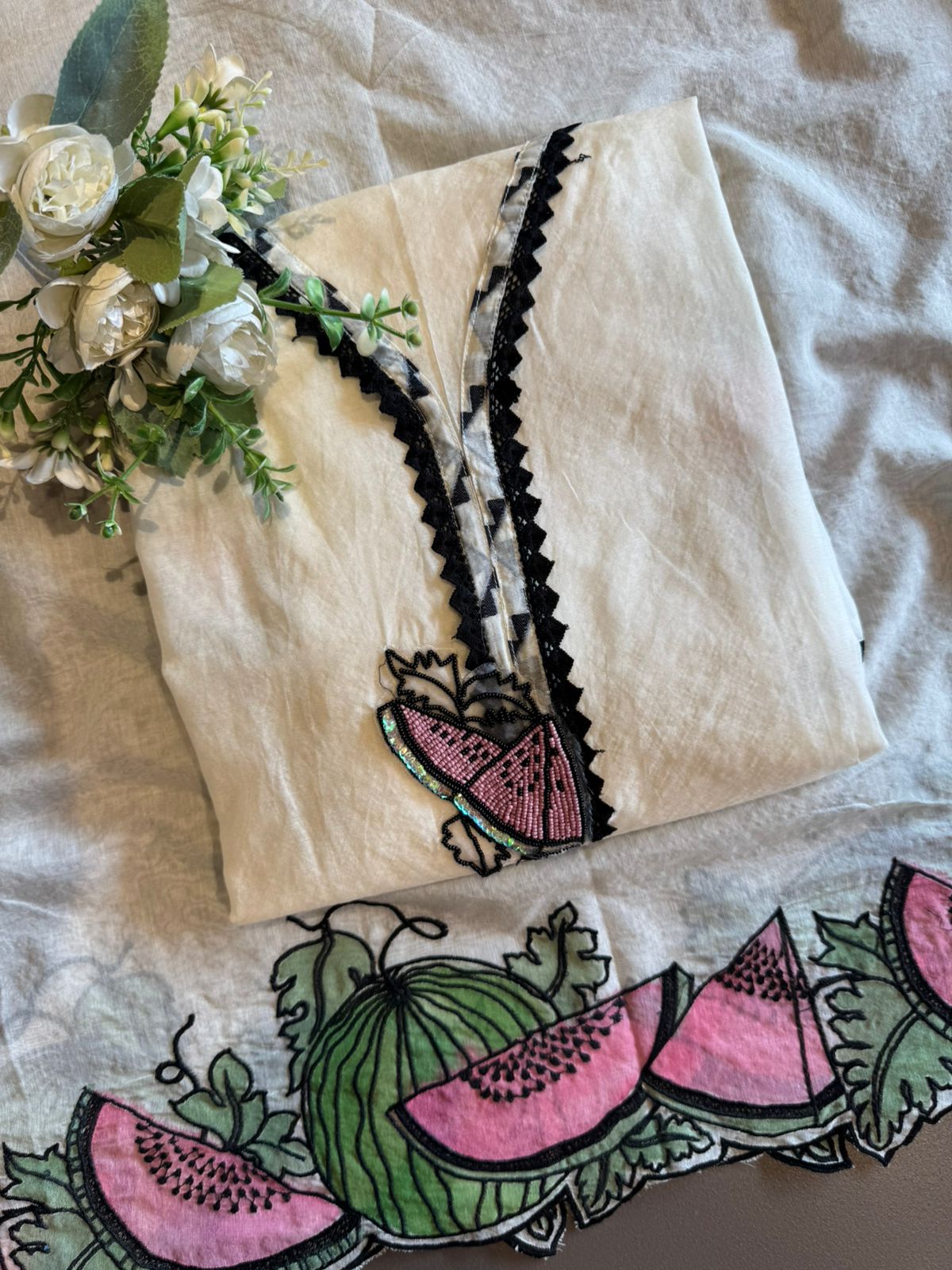 soft and refreshing pastel kurta