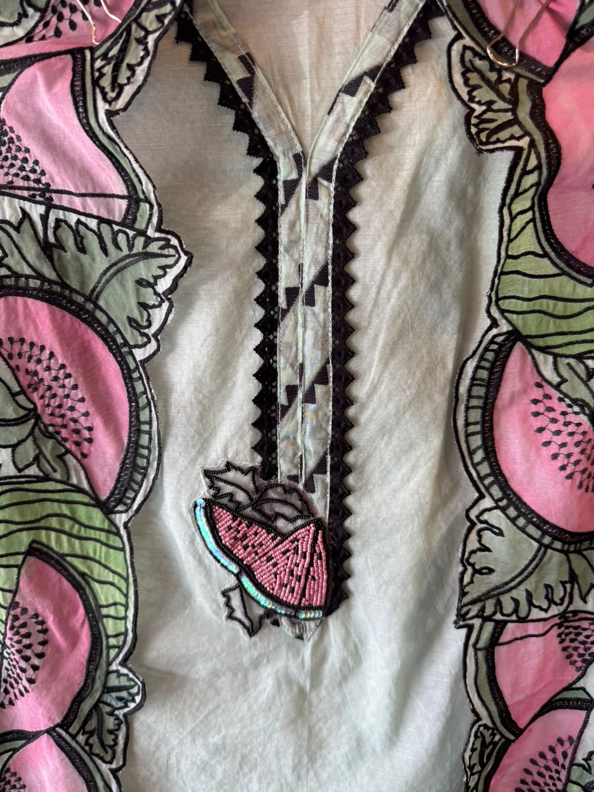 soft and refreshing pastel kurta