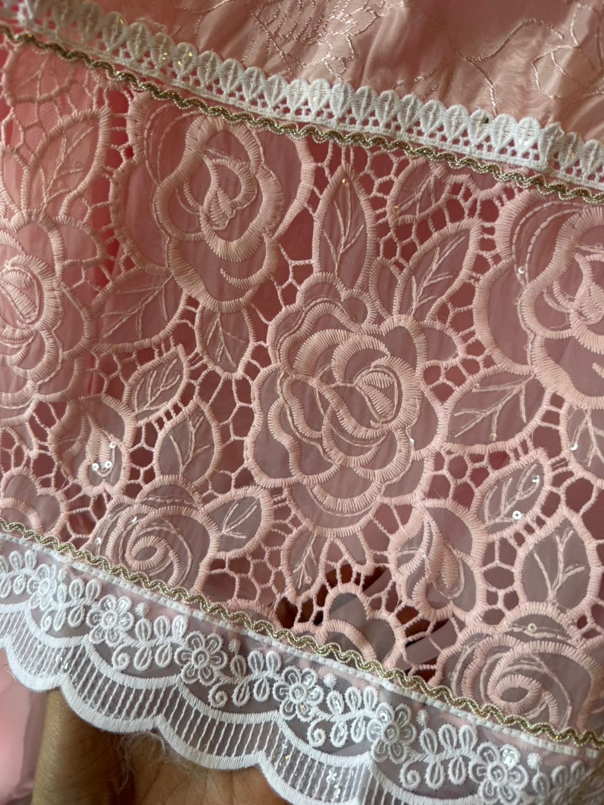 Embroidered Unstitched suit Set