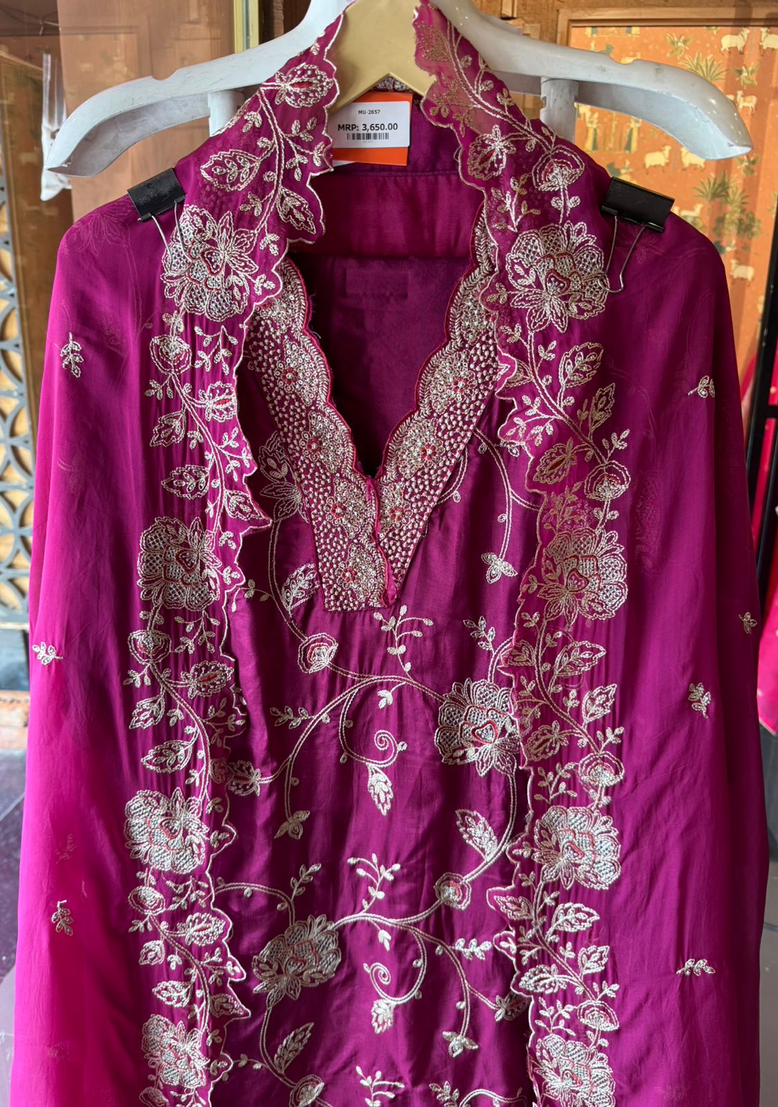 Pure Silk Unstitched suit